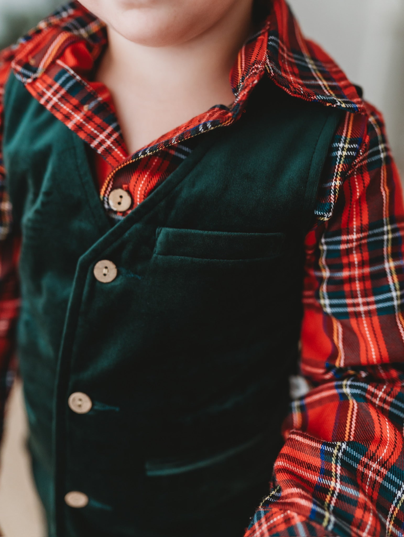 *preorder* Frosted Forest Vest