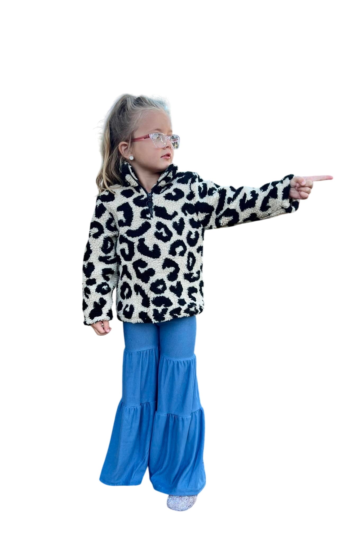 Leopard Print Sherpa