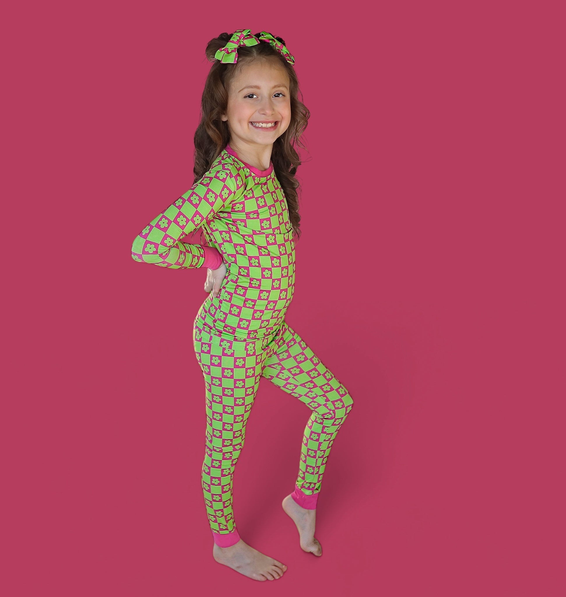 Wild Daisy Checkers Dream Set