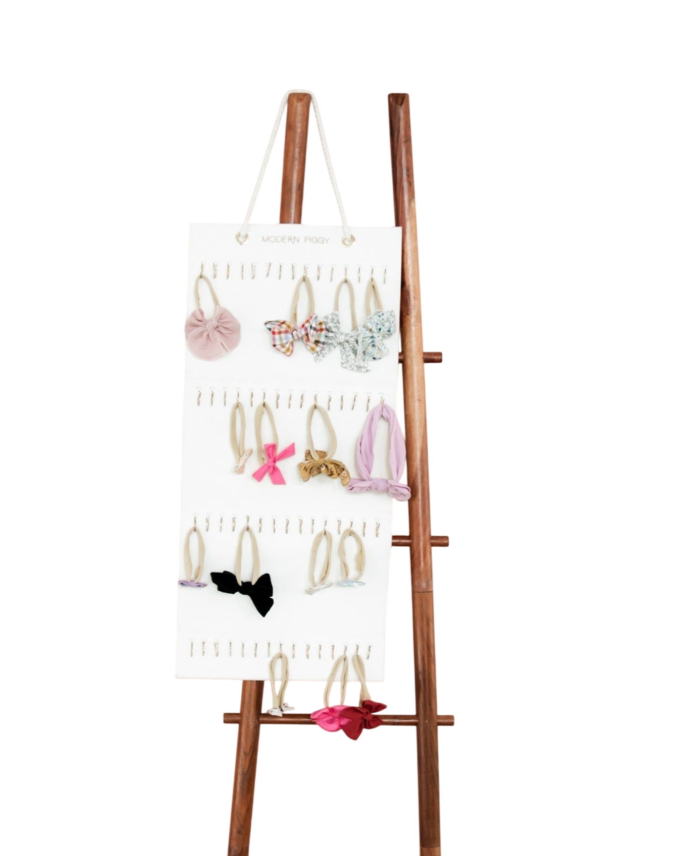 Modern Piggy Felt Bow Organizer (headbands Only)