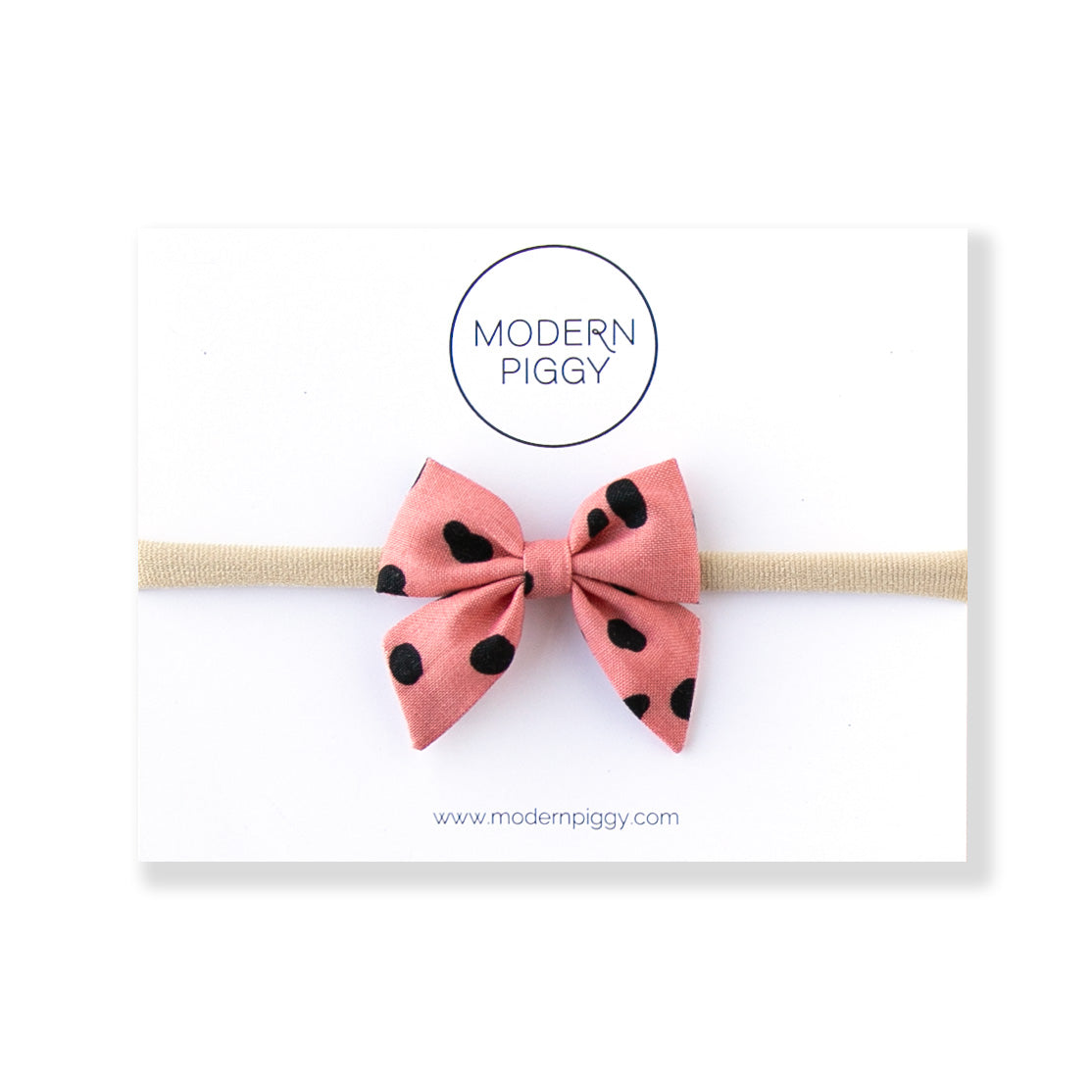 Spotted | Mini Piggy Bow