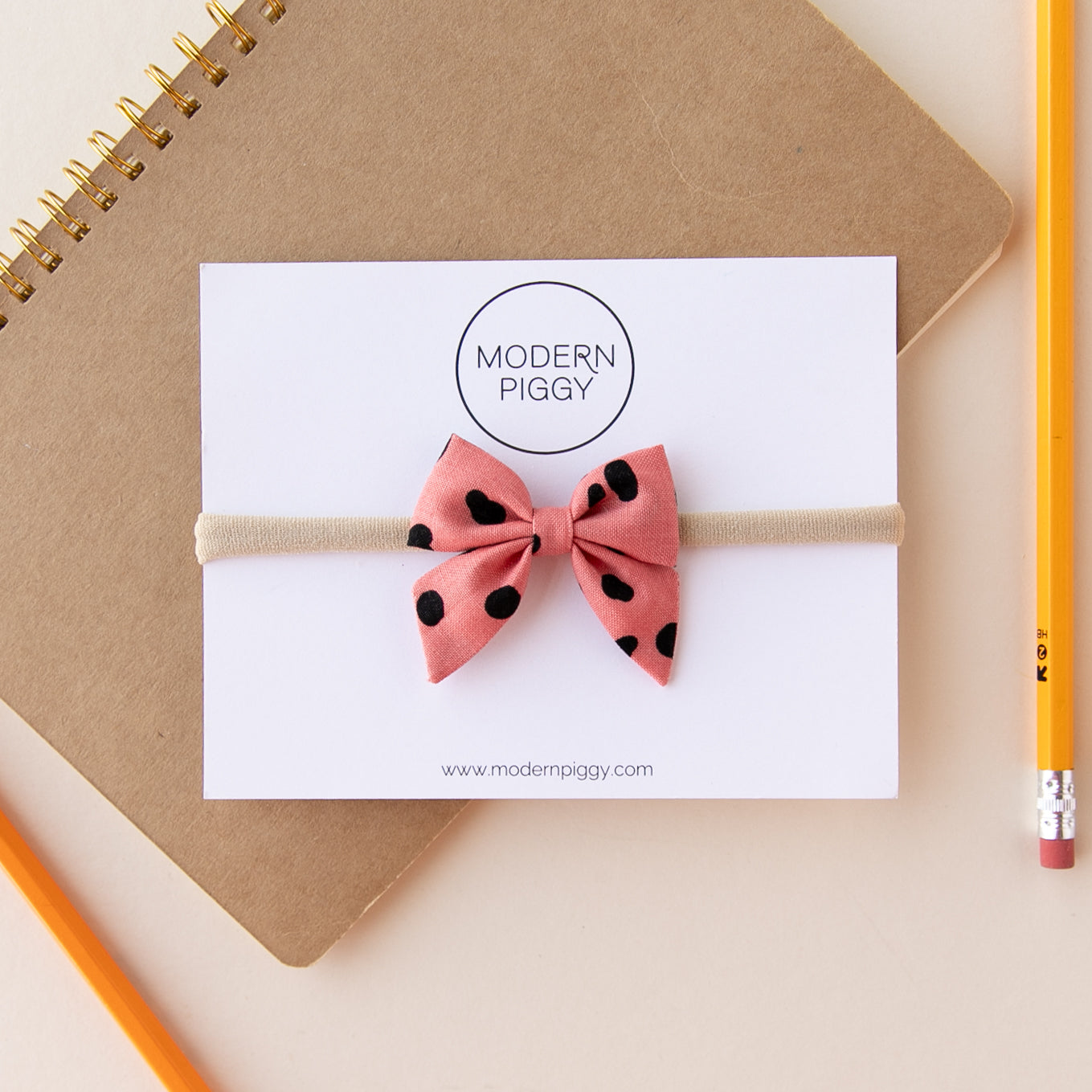 Spotted | Mini Piggy Bow
