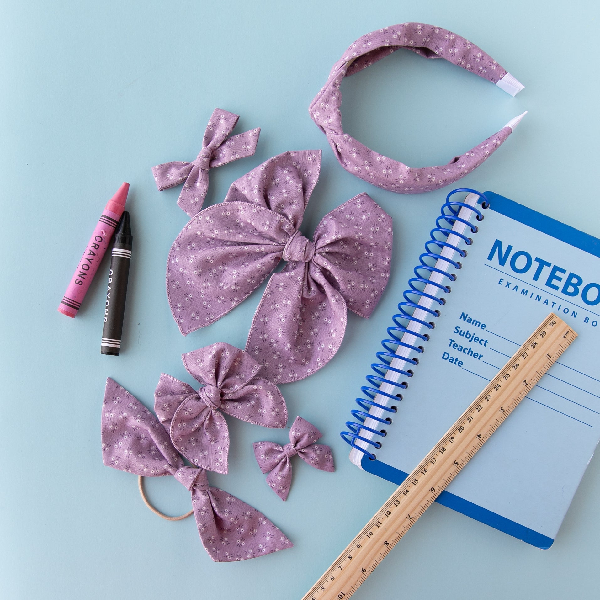 Violet | Petite Party Bow