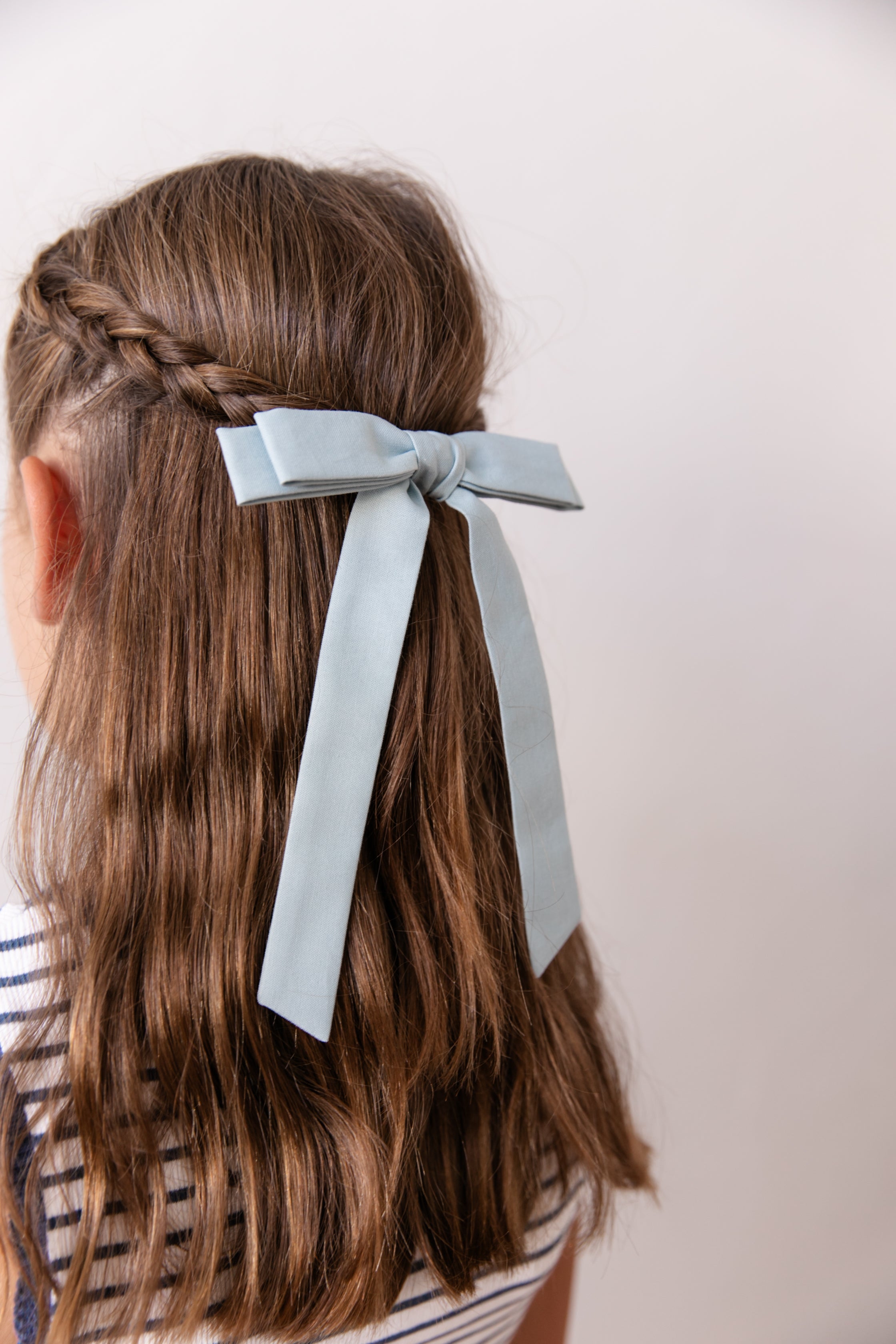 Faded Denim | Schoolgirl Bow