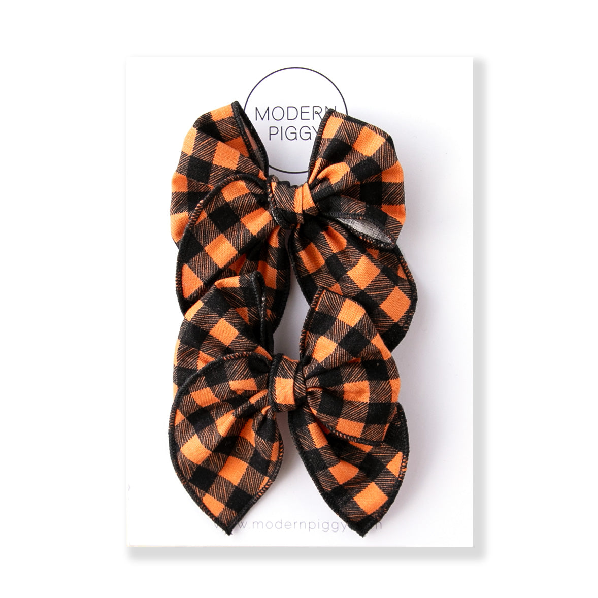 Spooky | Pigtail Set - Petite Party Bow