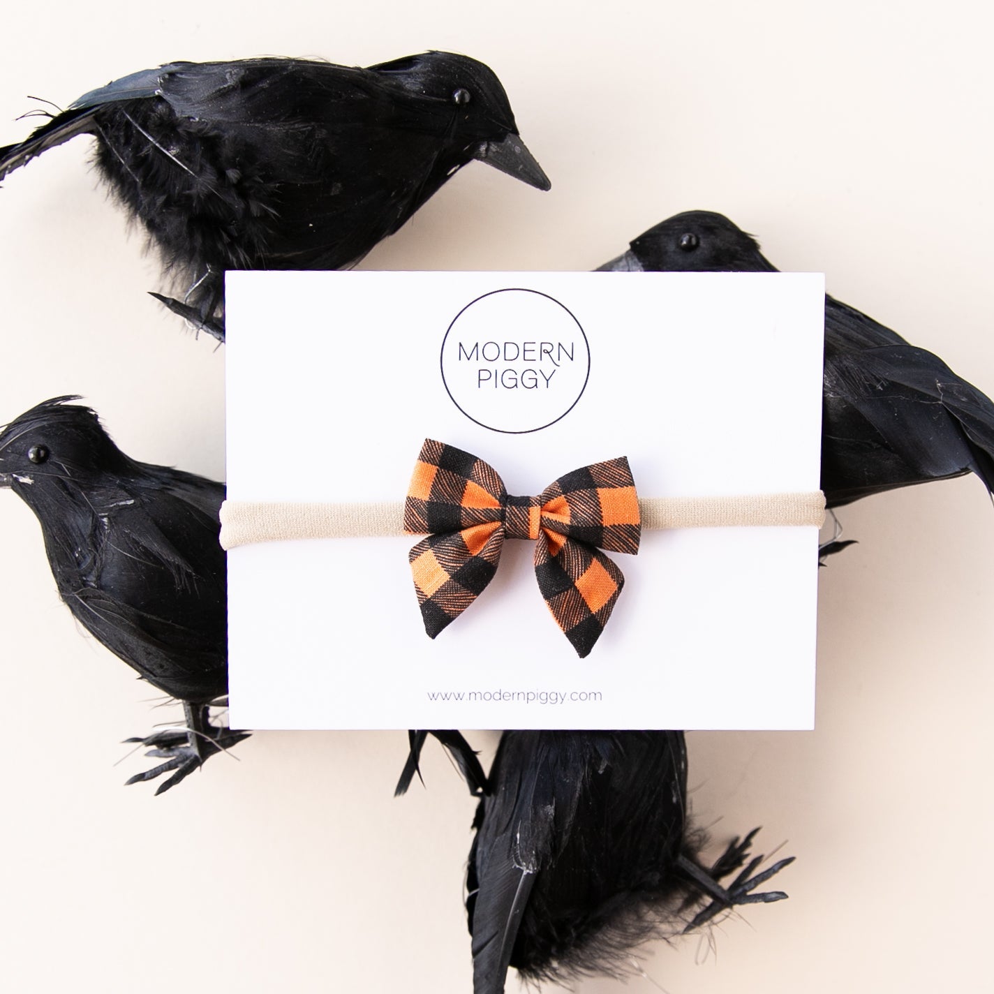Spooky | Mini Piggy Bow