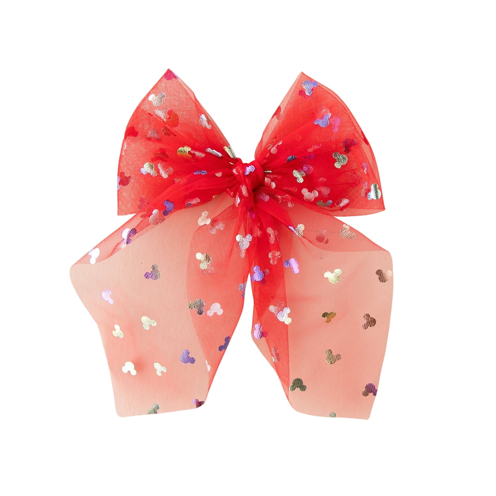Bibbidi Bobbidi - Red | Tulle Statement Bow