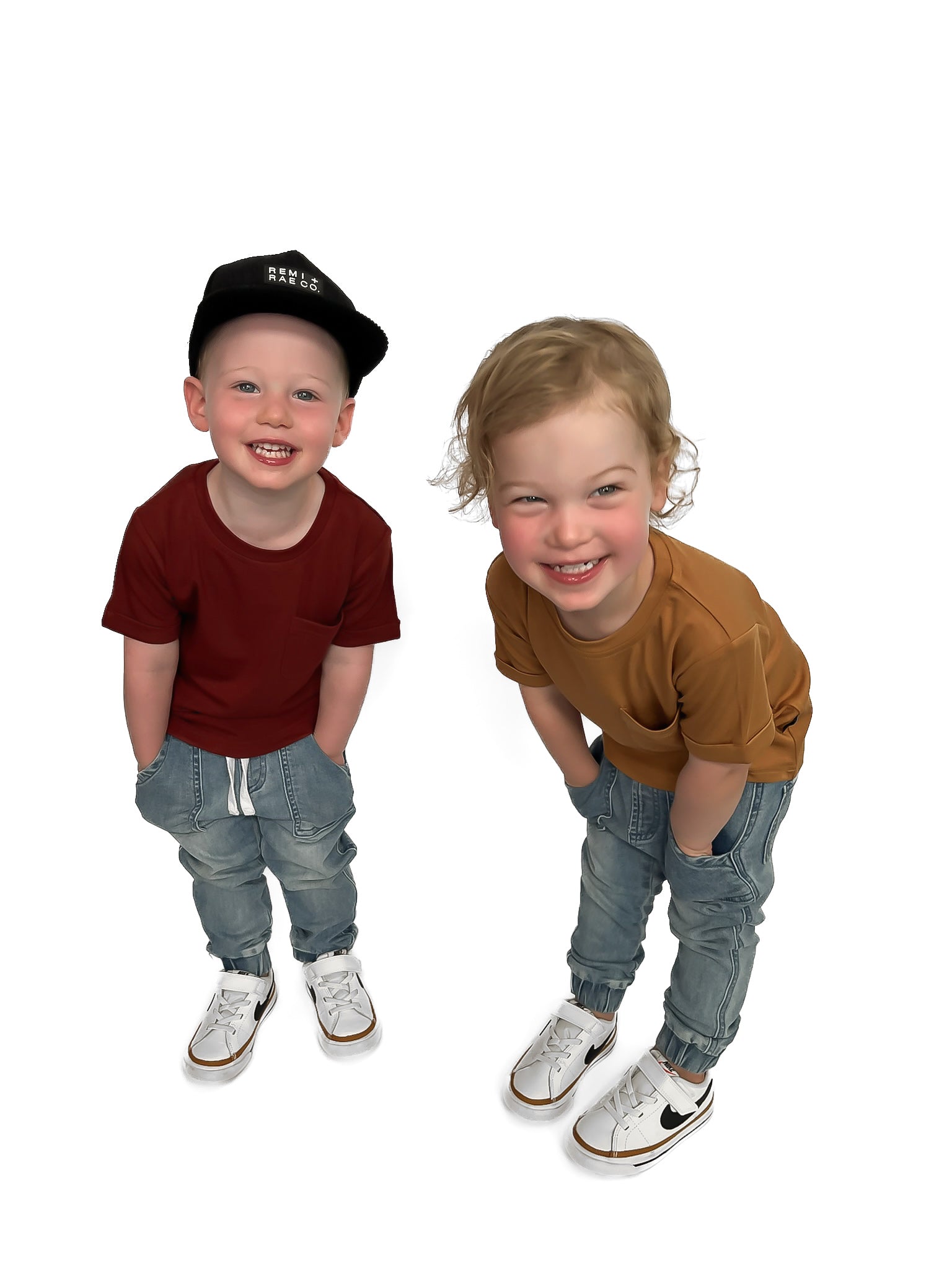 Bamboo Pocket Tee - Wine