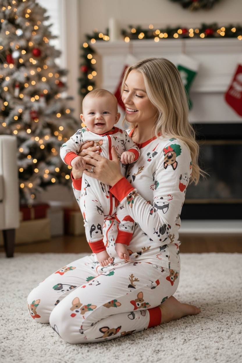 Bark The Halls (women's Long Sleeve Pj)