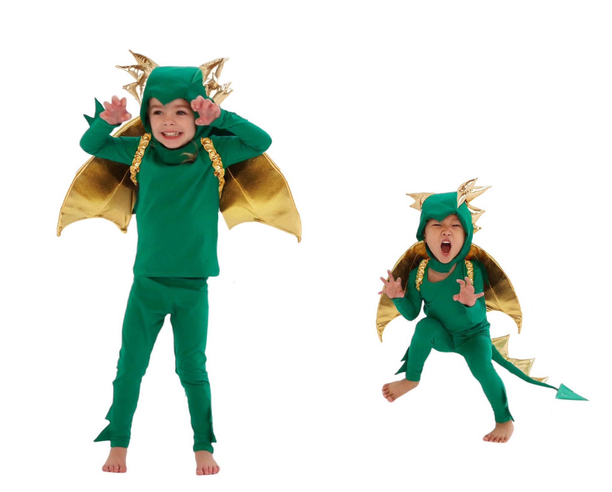 Emerald Sky Dragon Pajama Costume
