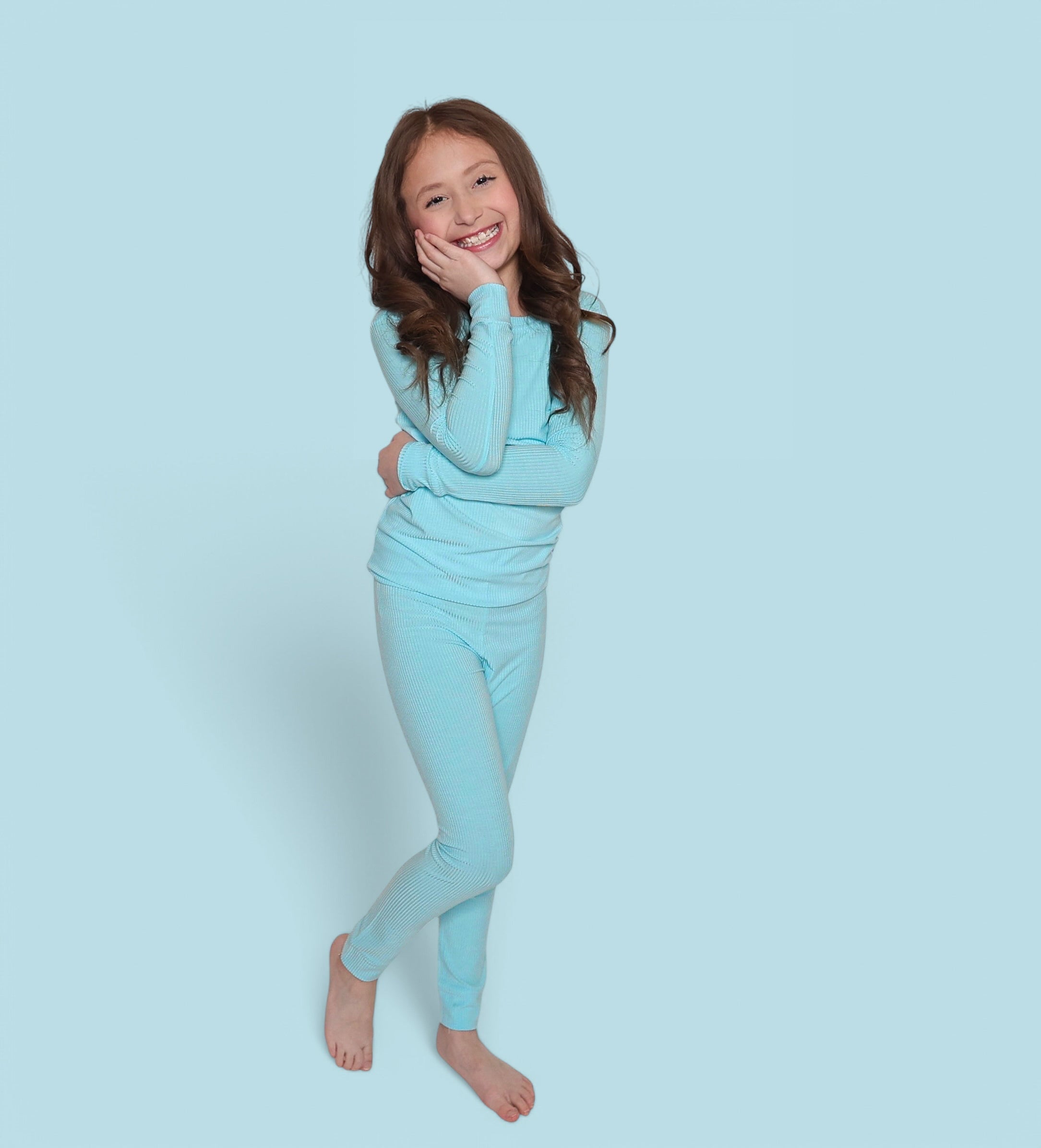 Capri Blue Rib Dream Set