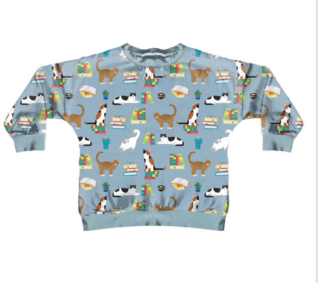 The Great Catsby Bamboo French Terry Crewneck Sweatshirt