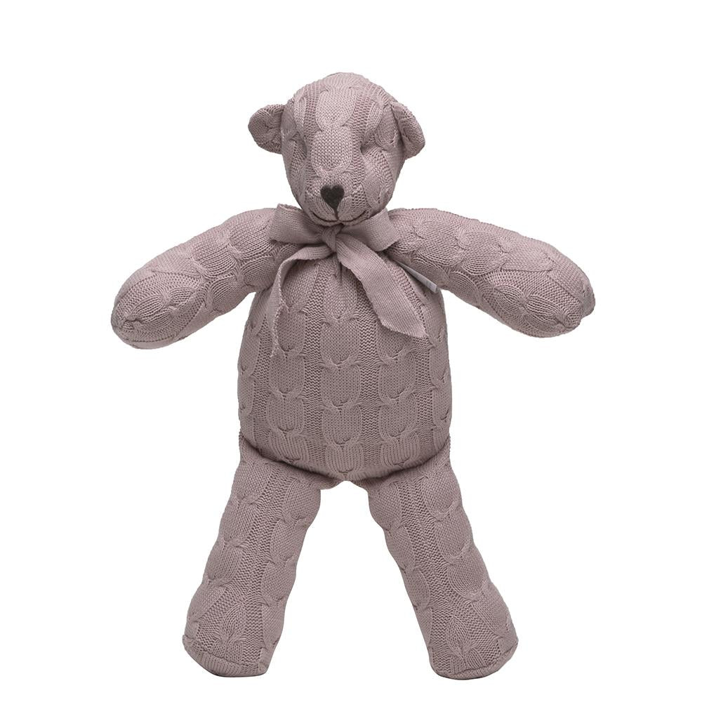 Plush Cable Knit Teddy Bear Colors