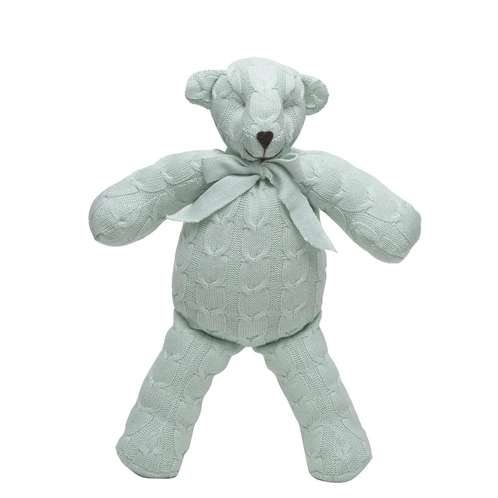 Plush Cable Knit Teddy Bear Colors