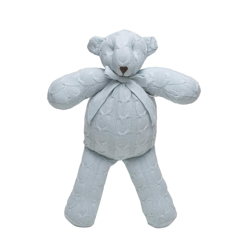 Plush Cable Knit Teddy Bear Colors