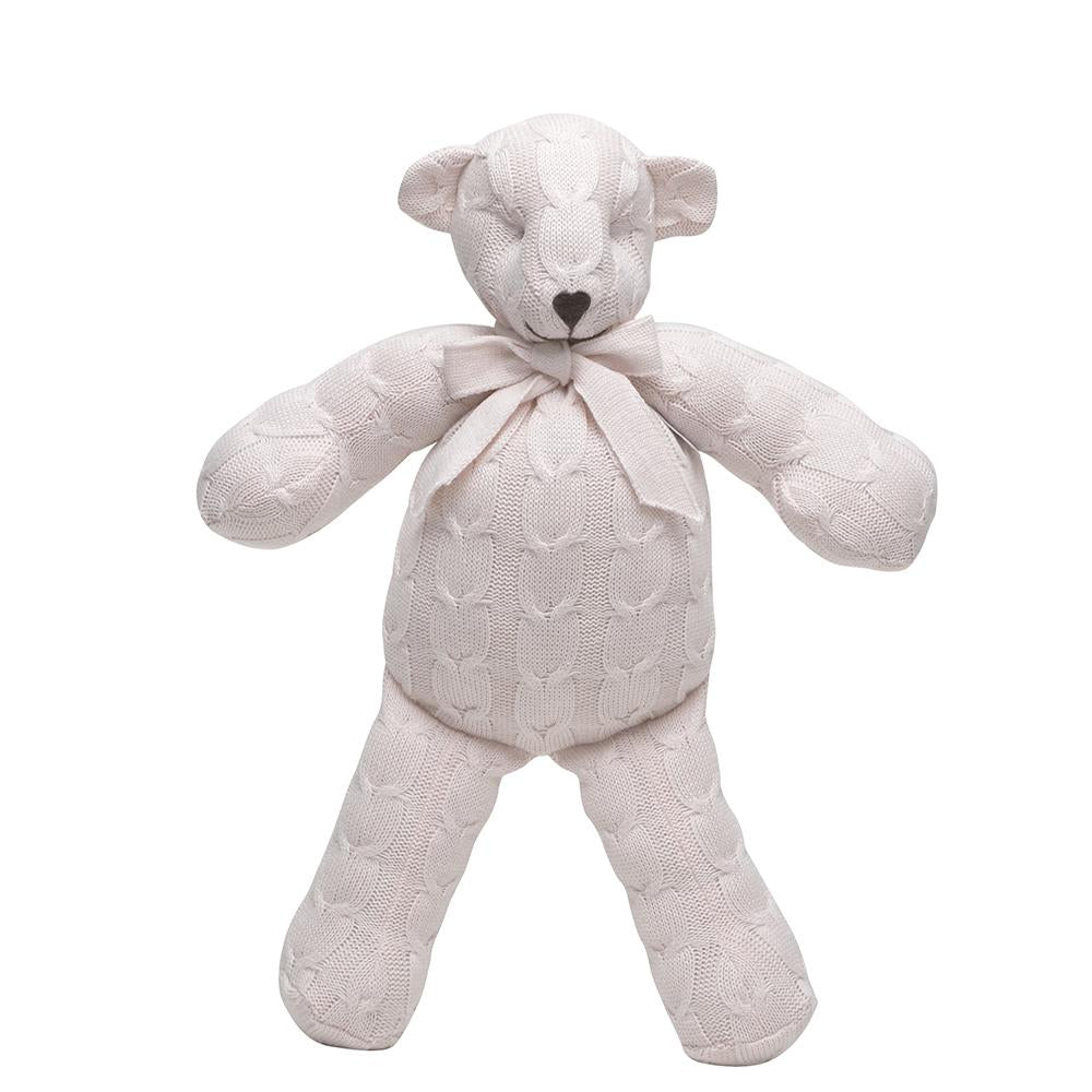 Plush Cable Knit Teddy Bear Colors