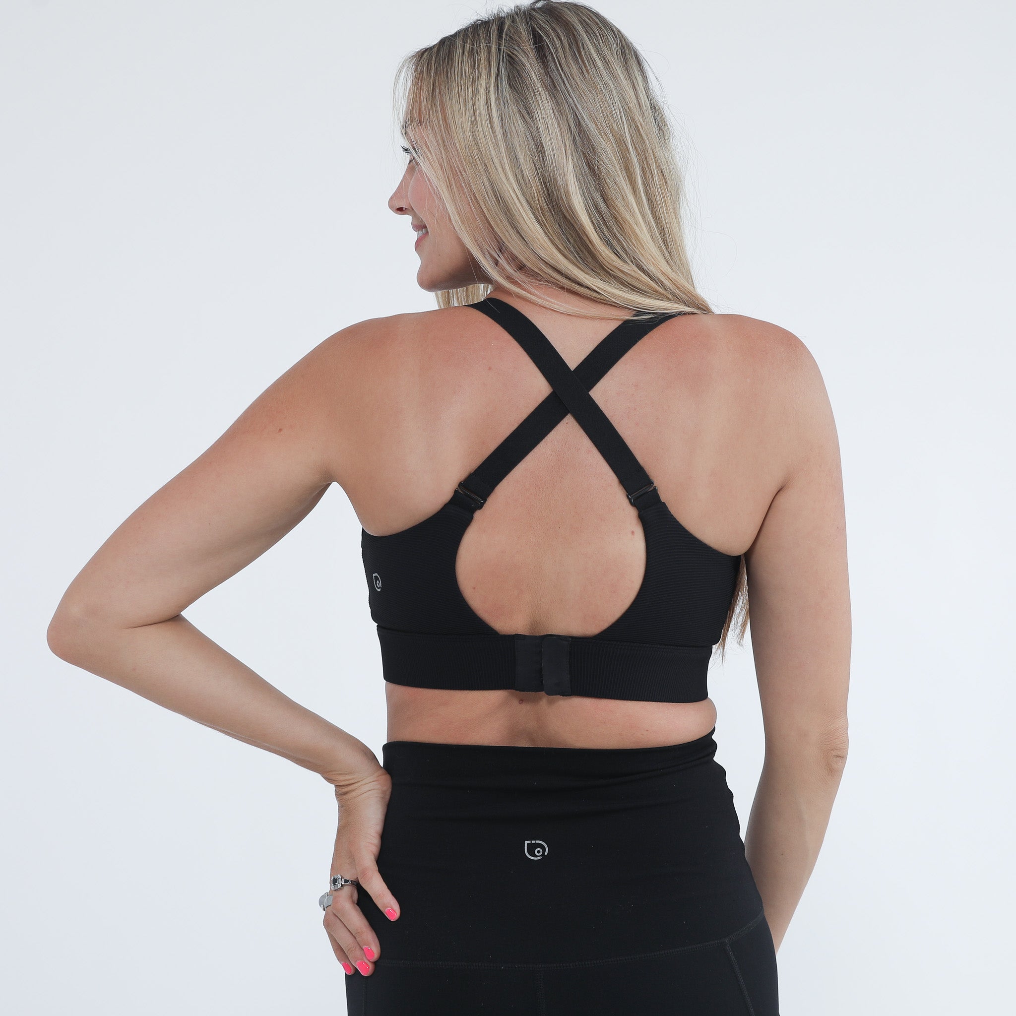 Maeve Run Times Sewn In Cups Nursing & Pumping Sports Bra (ribbed Chai)