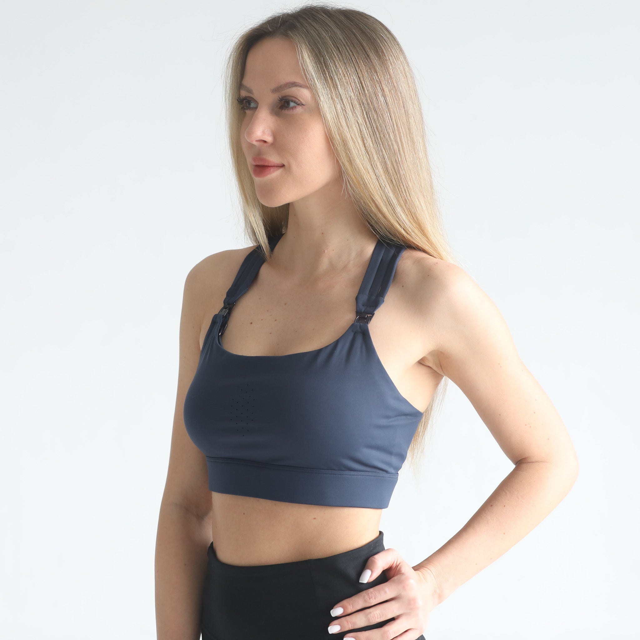 Chloé 4 Running Nursing & Pumping Sports Bra (navy)