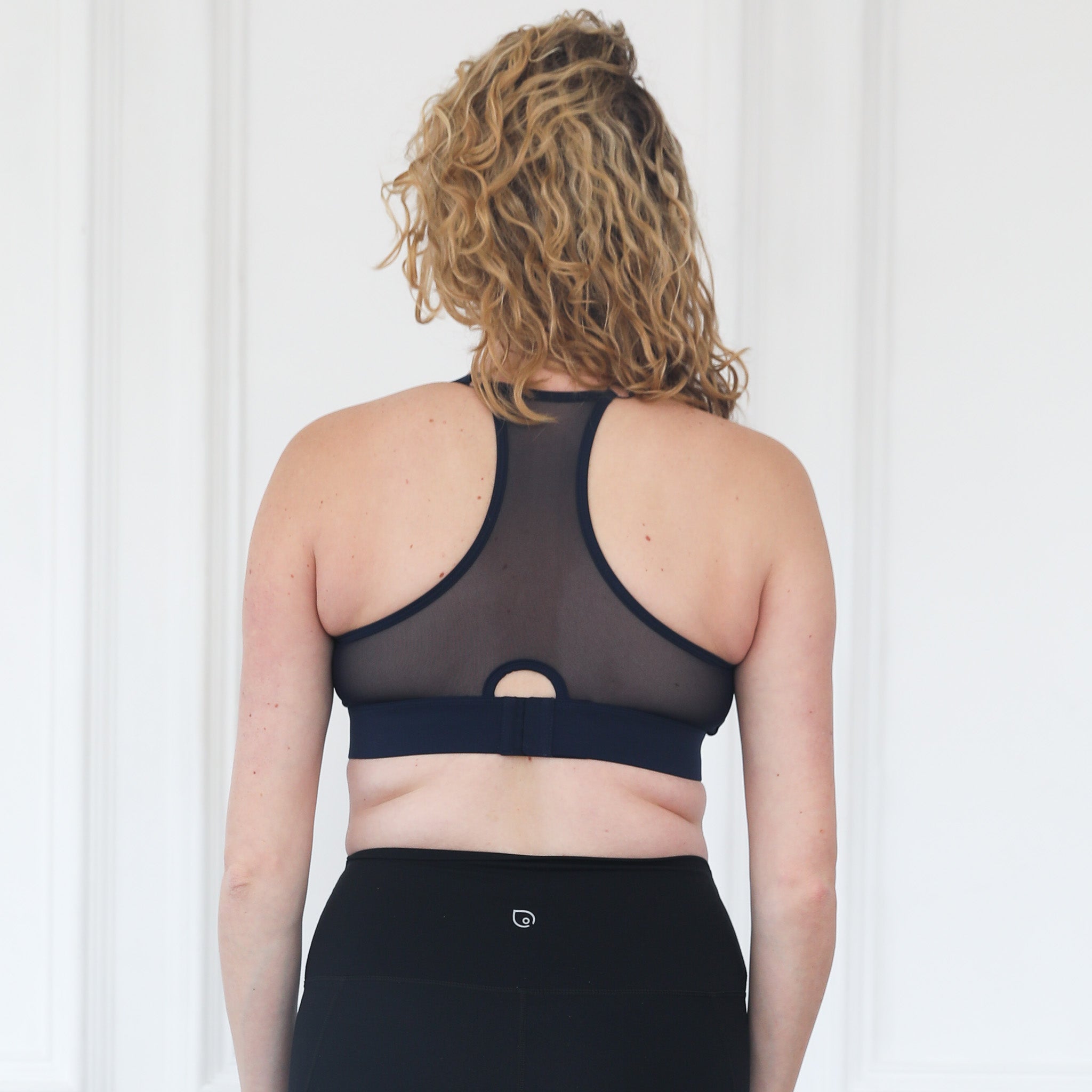 Lucie - Hiit Scalloped High Impact Nursing Sports Bra (night Sky)