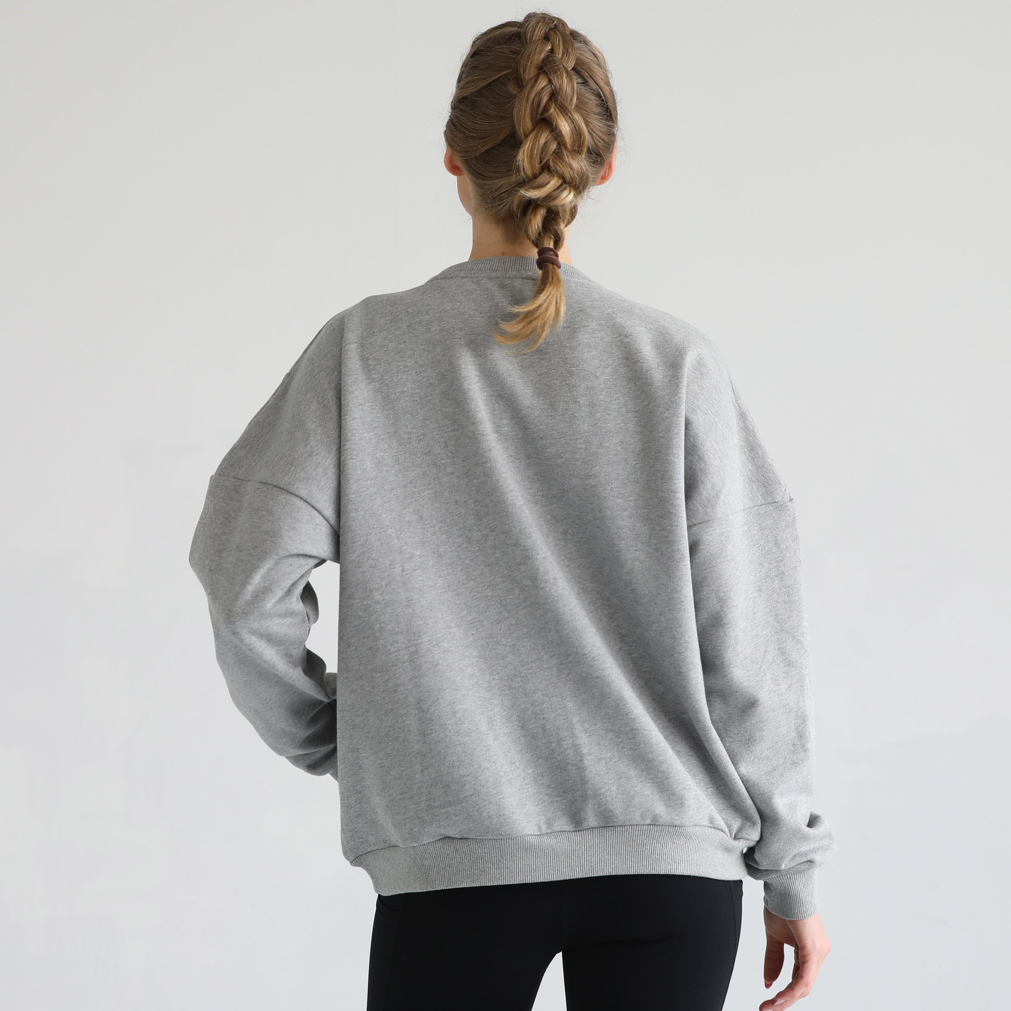 Isabella Oversized Nursing & Pregnancy Sweatshirt (heather Gray)