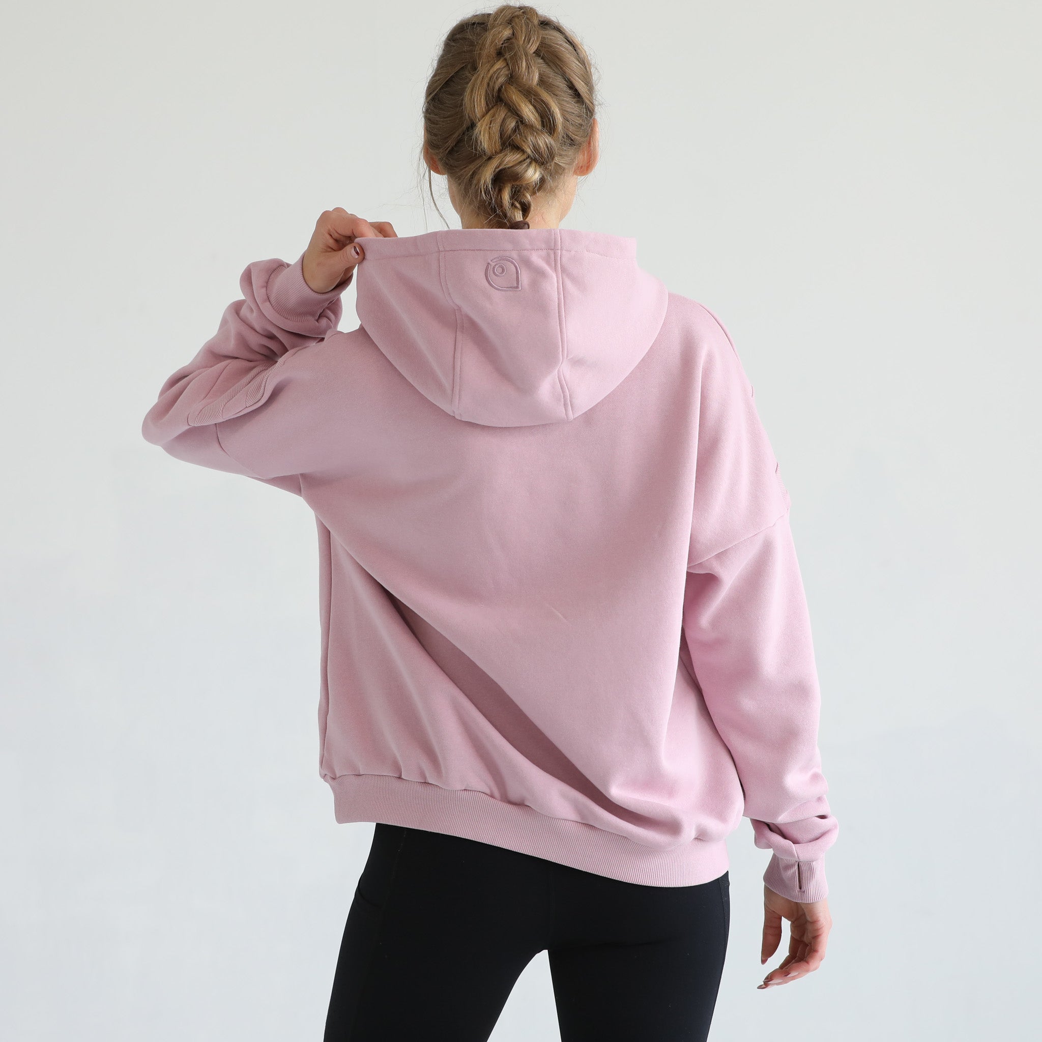 Isabella Ultra Soft Oversized Nursing & Pregnancy Hoodie (lavender Smoke)