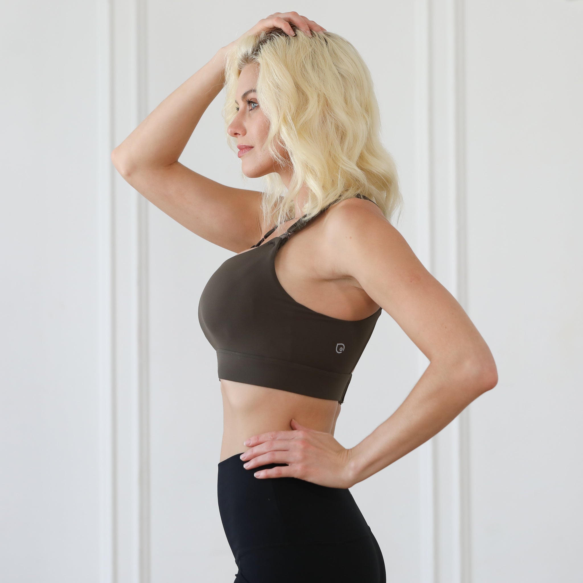 Chloé 4 Running Nursing & Pumping Sports Bra (dark Cactus)