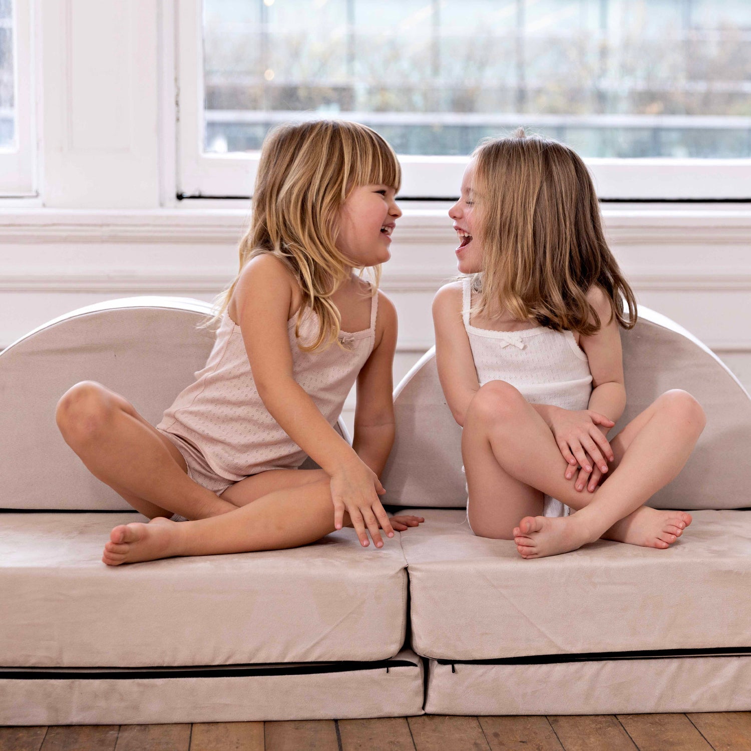 Pointelle Mauve + White (2 Sets)