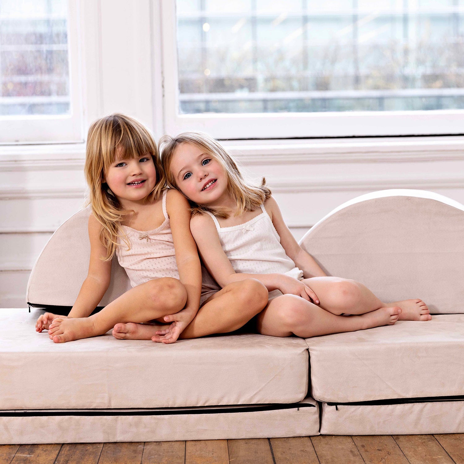 Pointelle Mauve + White (2 Sets)