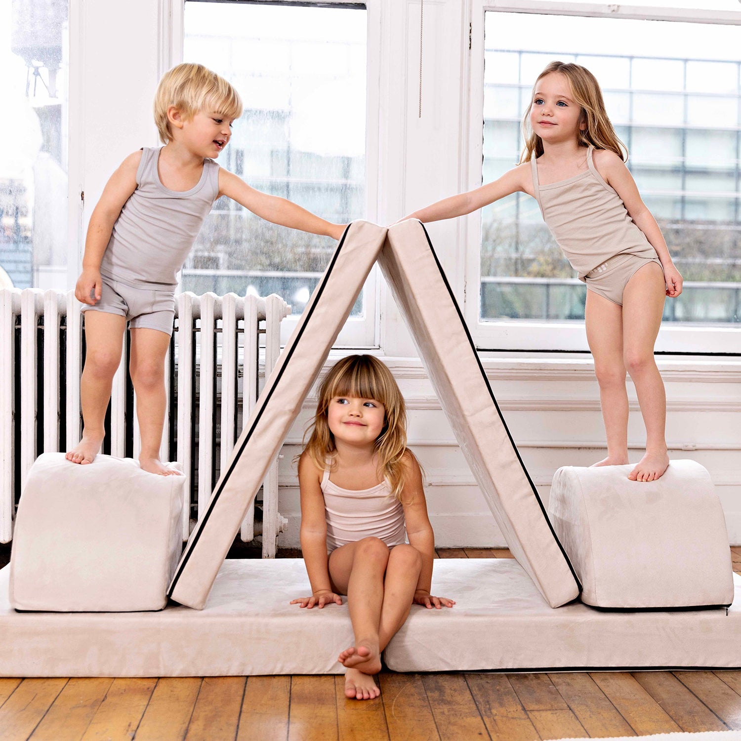 Logo Band Mauve + Taupe (2 Sets)