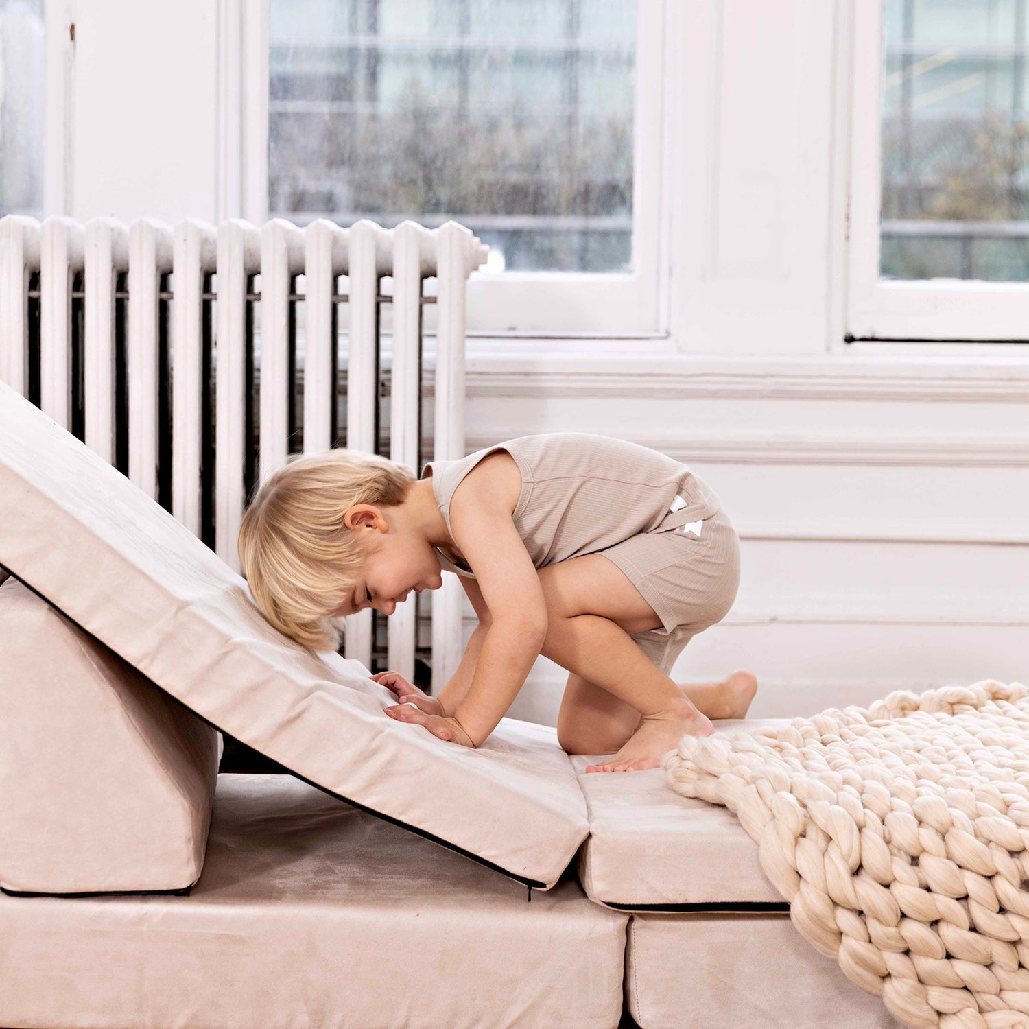 Ribbed White, Boy (2 Sets)