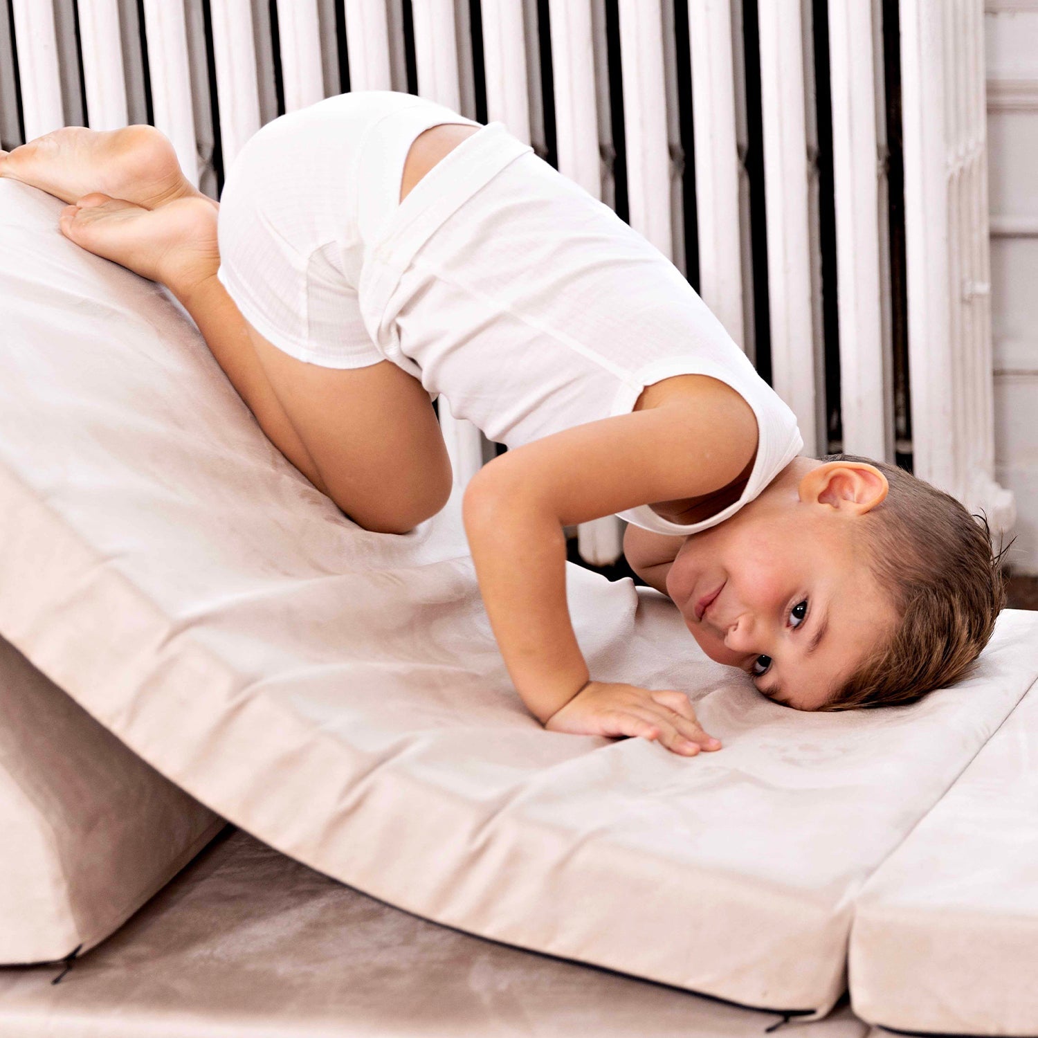 Ribbed White, Boy (2 Sets)