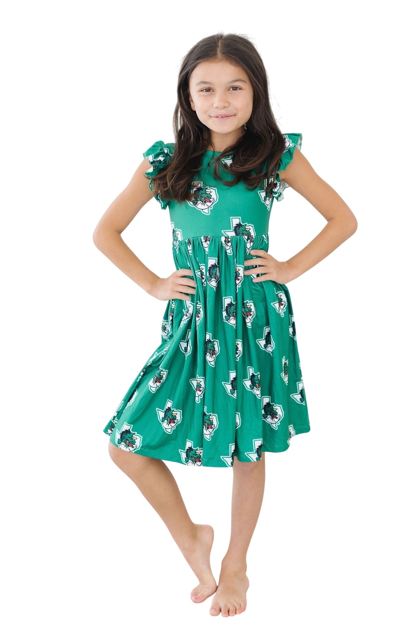 Southlake Carroll Dragons Flutter Twirl Dress