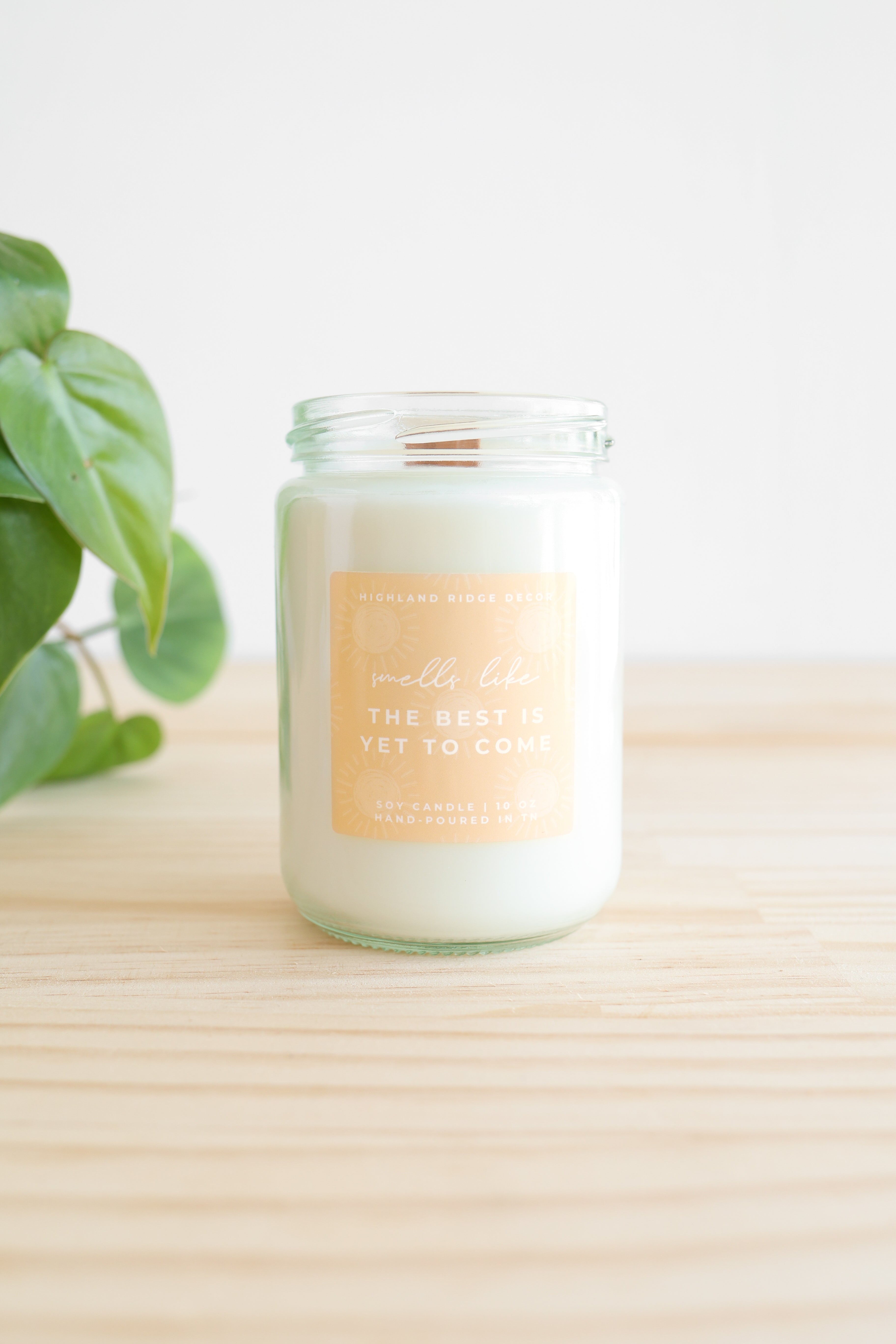 The Best Is Yet To Come Candle