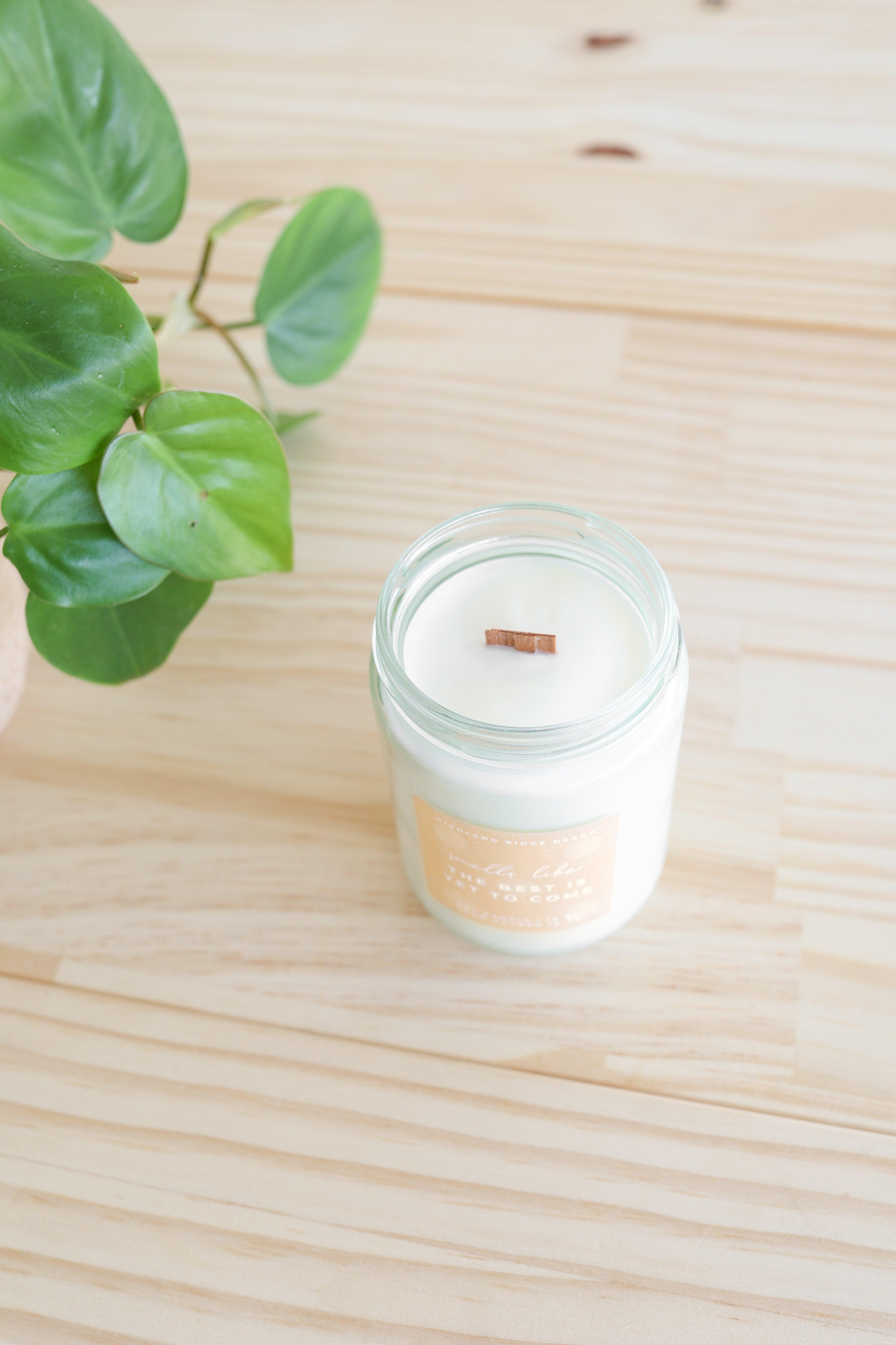 The Best Is Yet To Come Candle