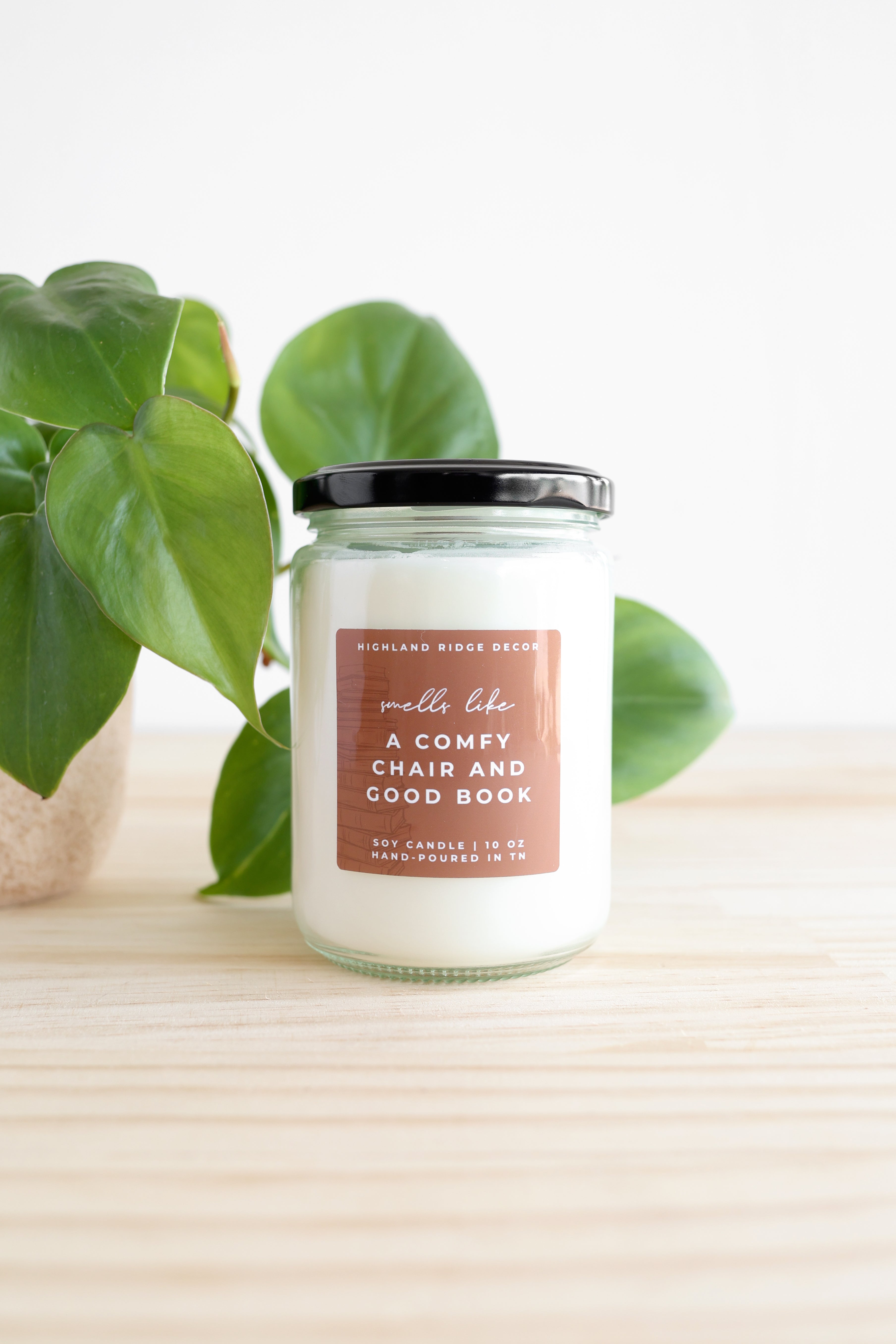 A Comfy Chair And Good Book Candle