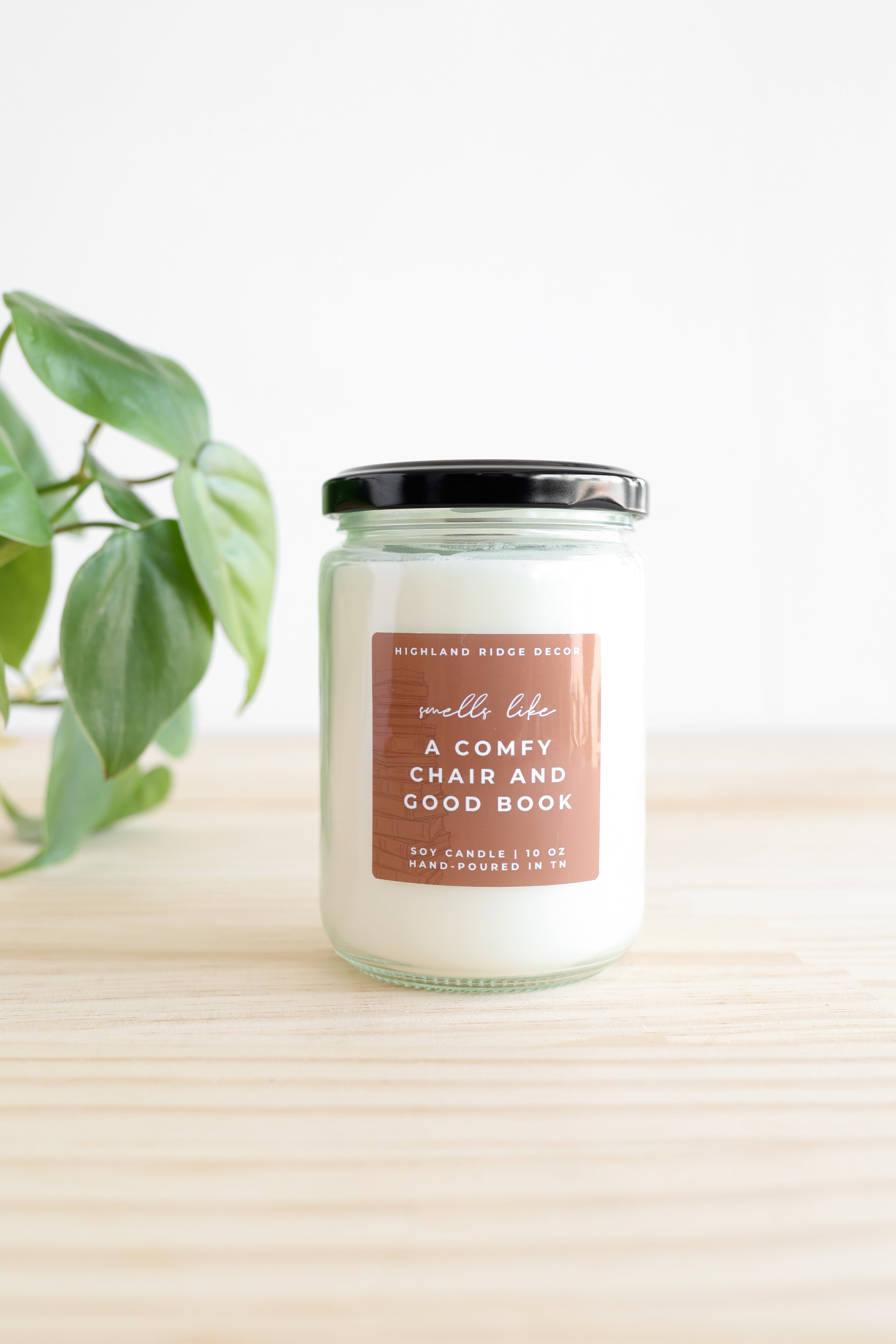 A Comfy Chair And Good Book Candle