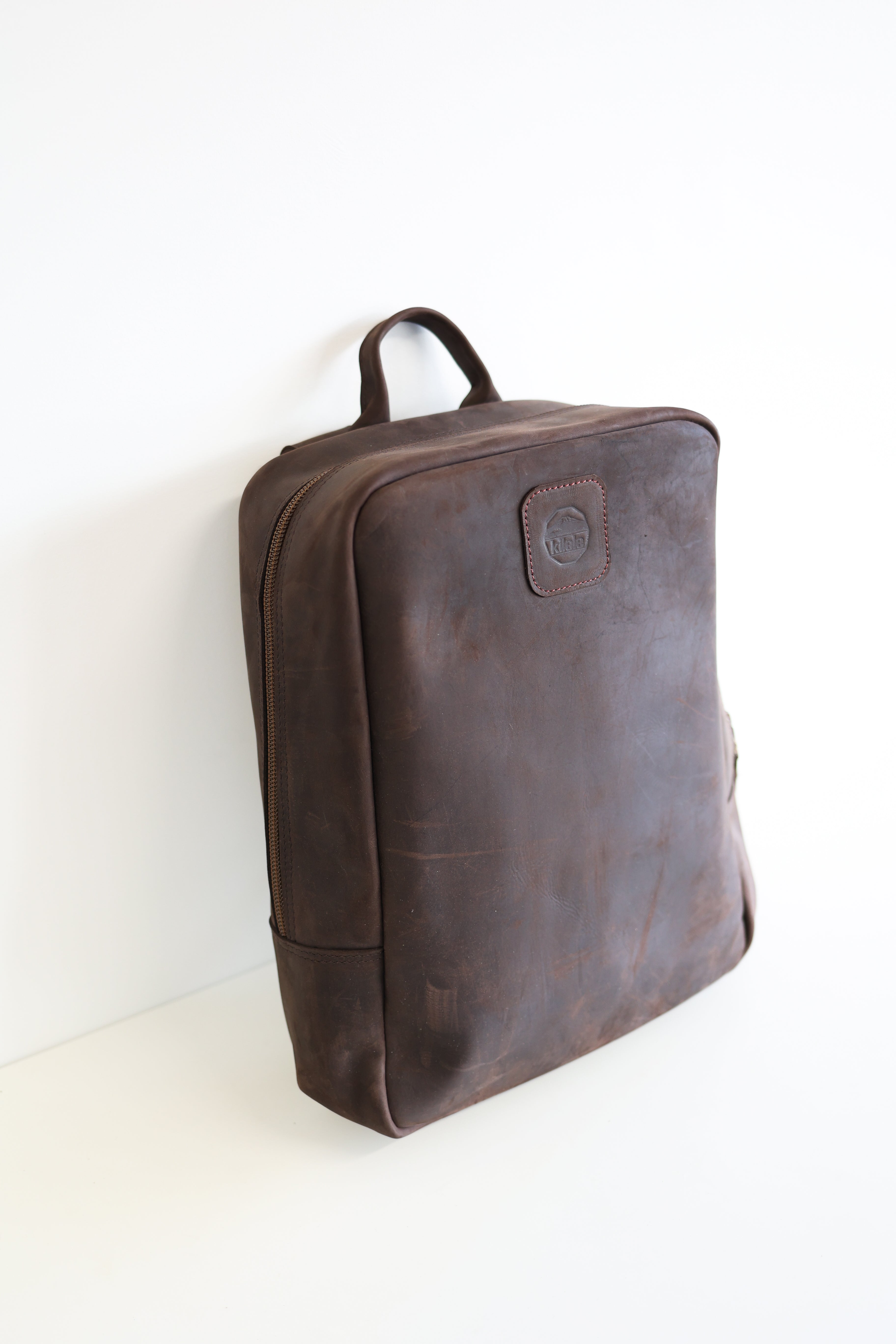 All Leather Professional Book Bag