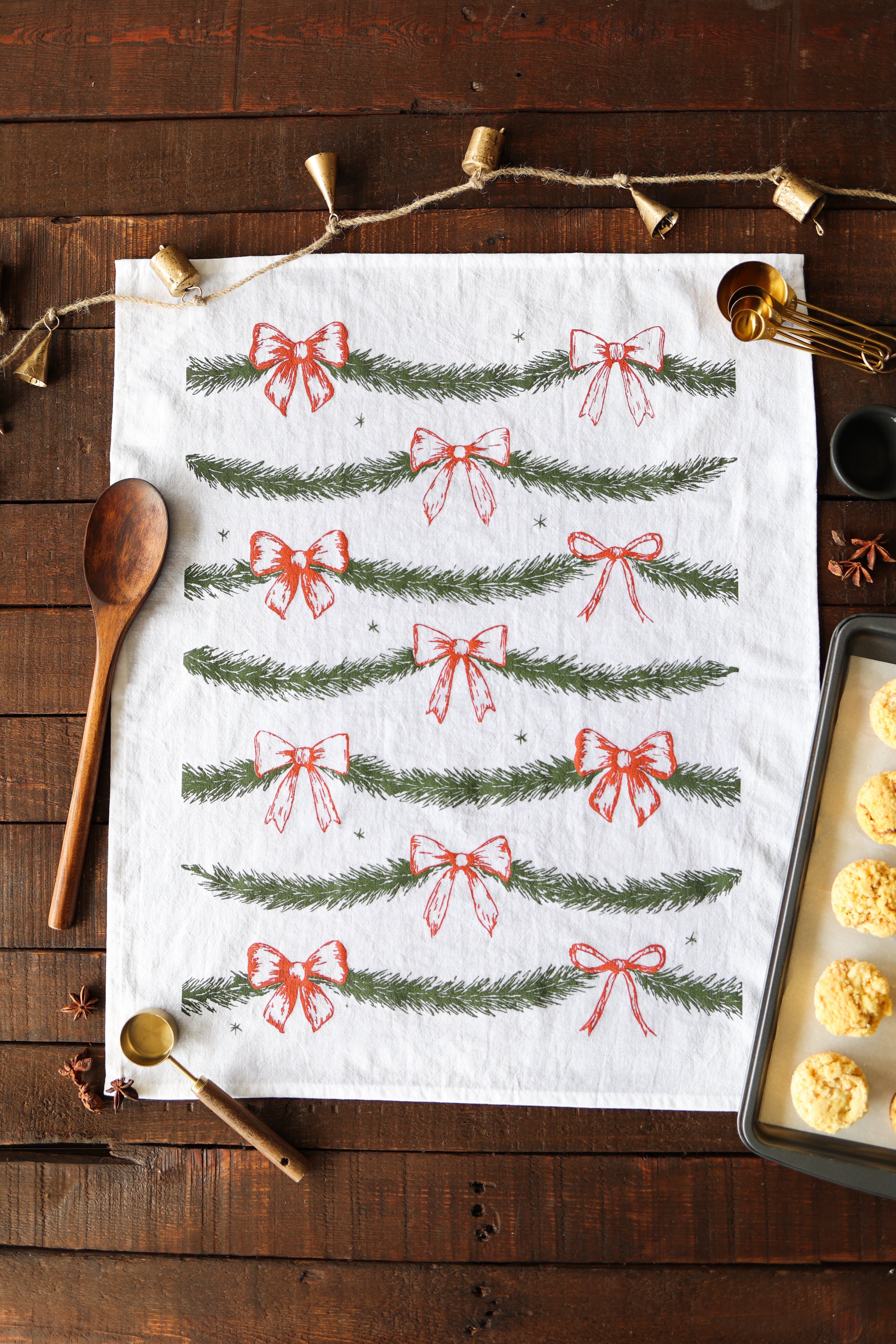 Garland Tea Towel