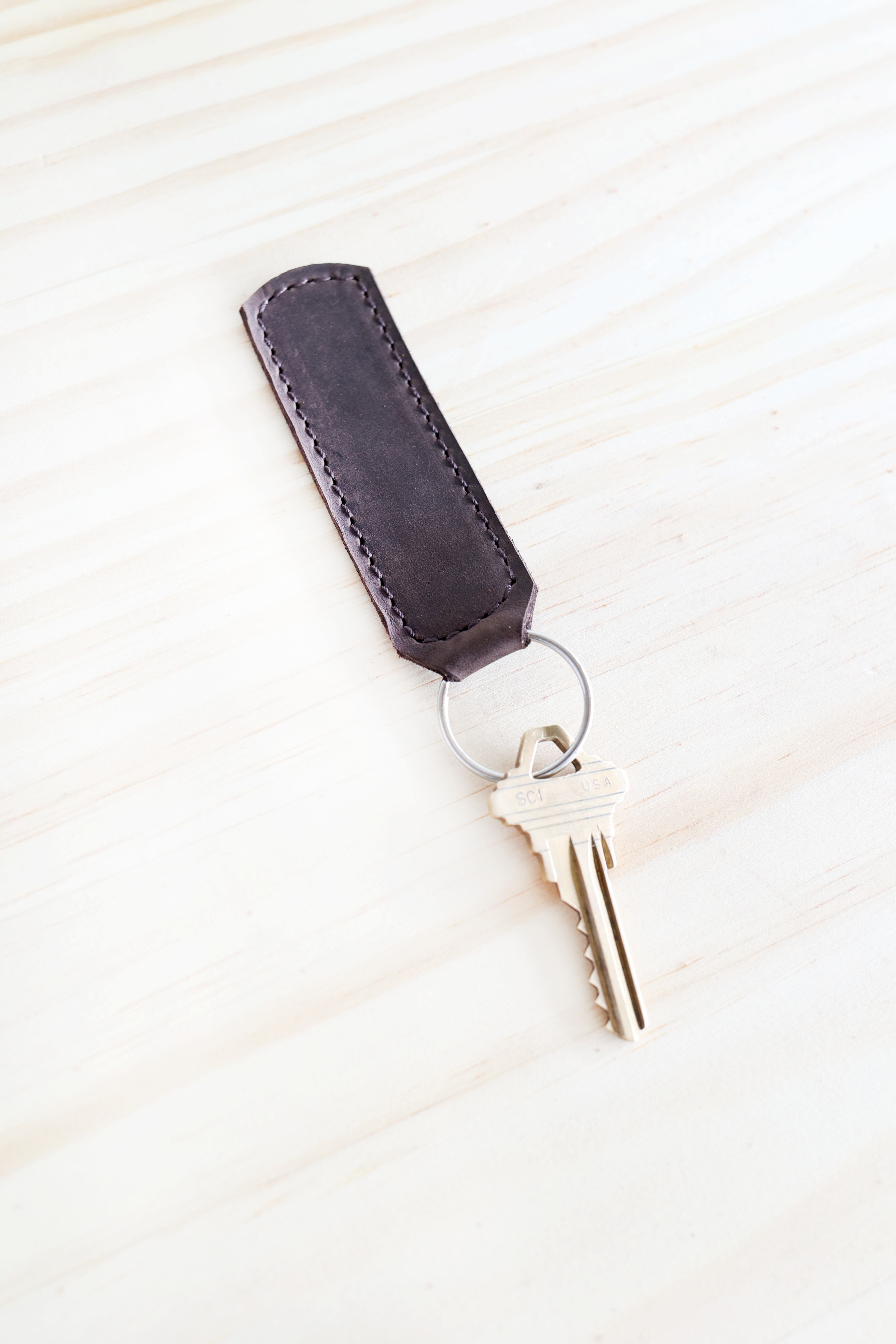 Leather Key Fob