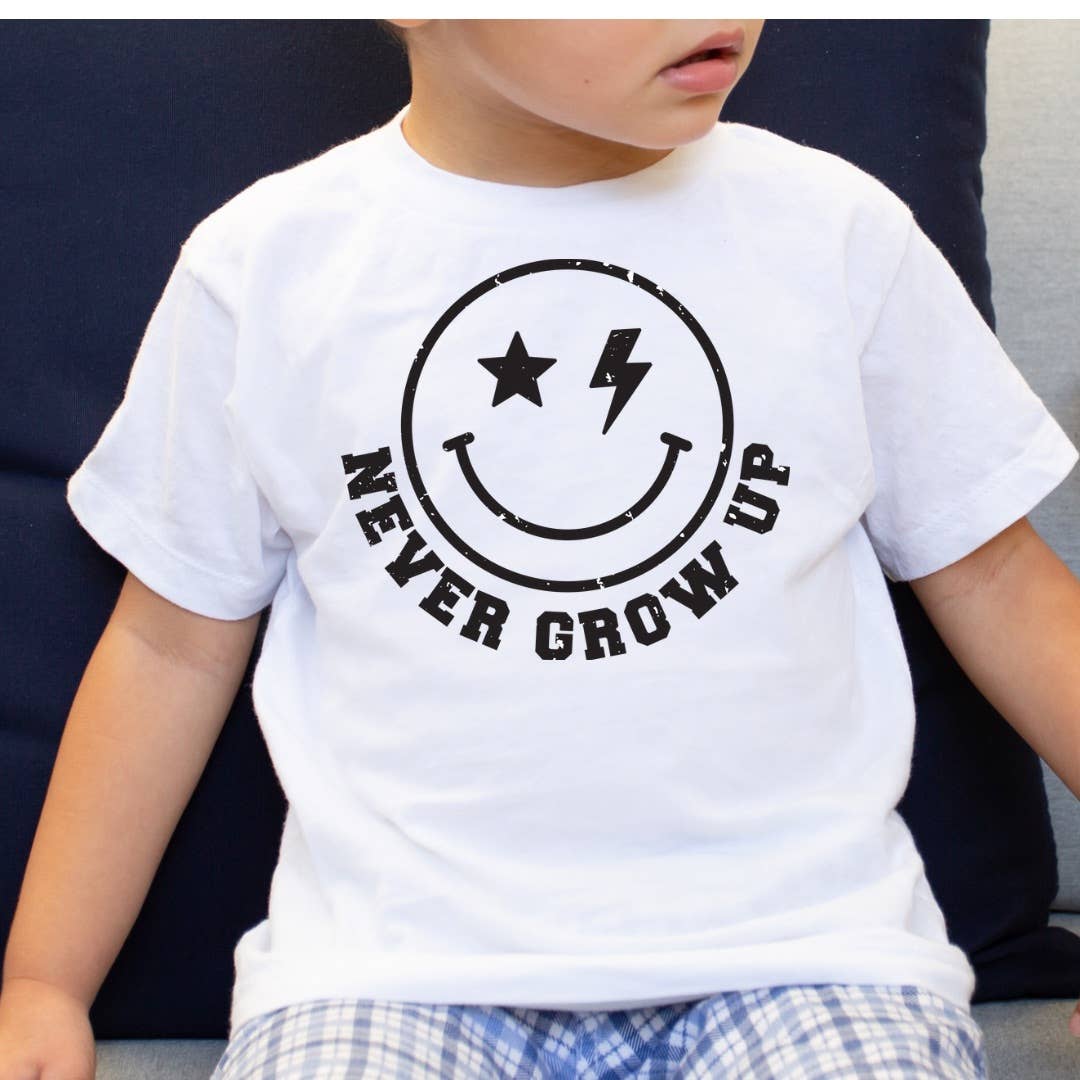 Never Grow Up Toddler Tee
