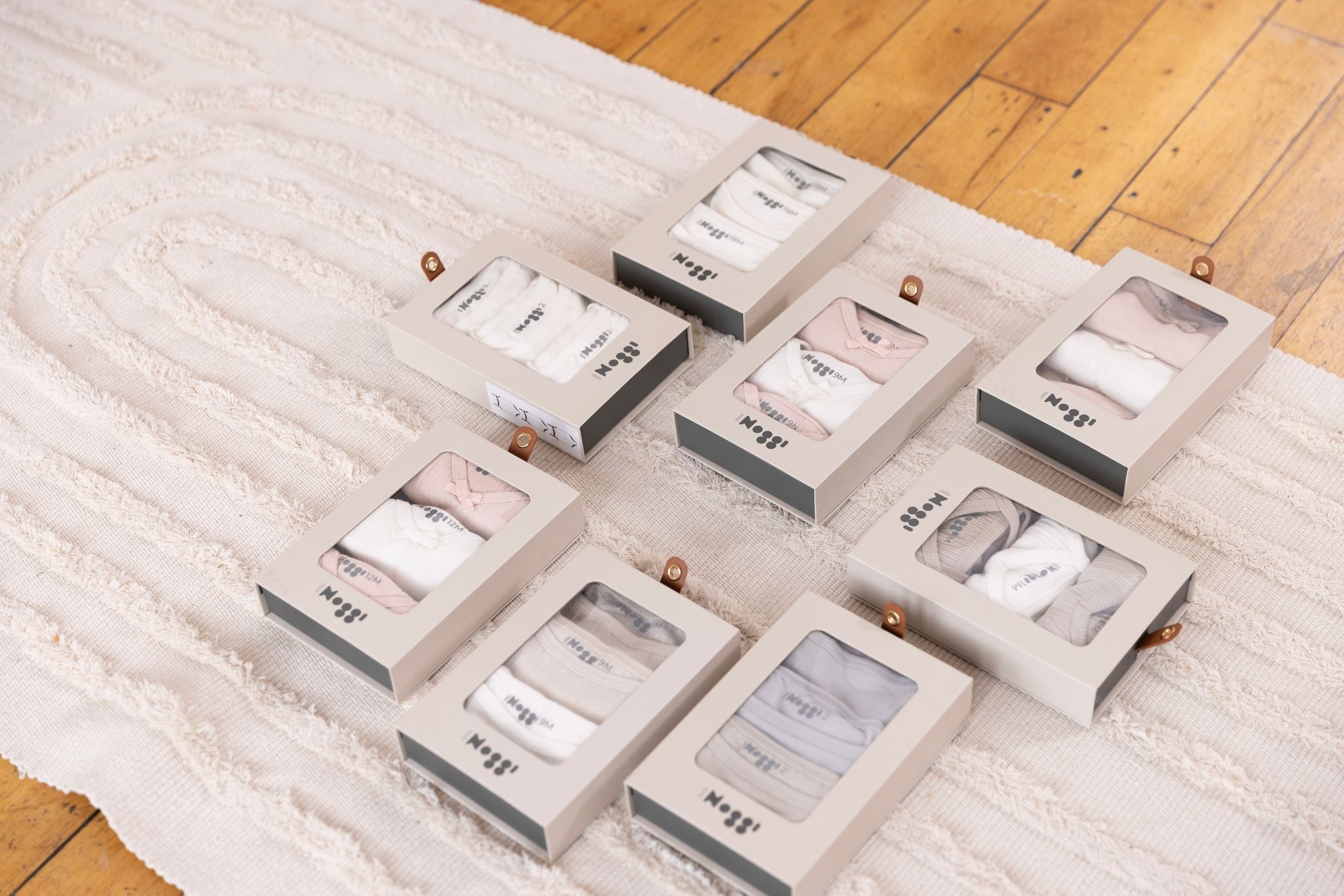 Pointelle Natural Boy + White (three Pack)