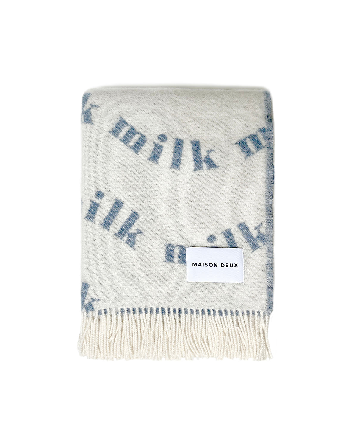 Maison Deux Blanket Milk