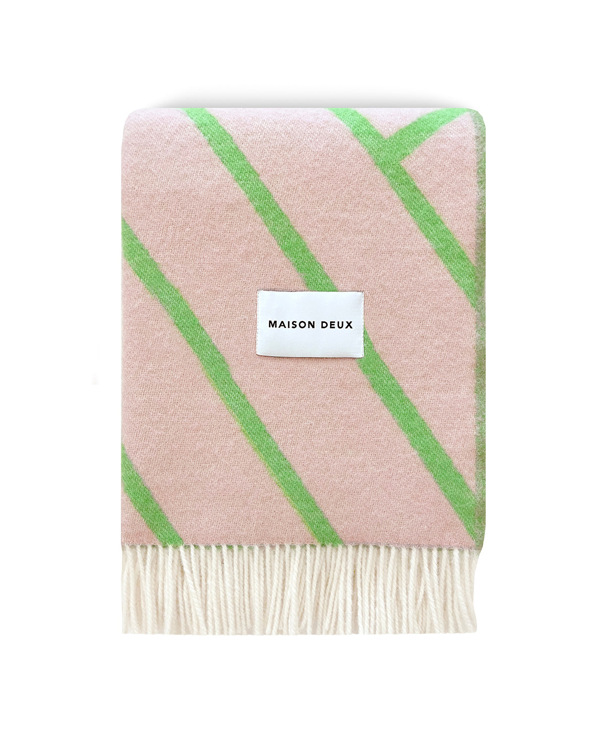 Blanket Lines Pink / Apple 4.25 X 6.5 Ft