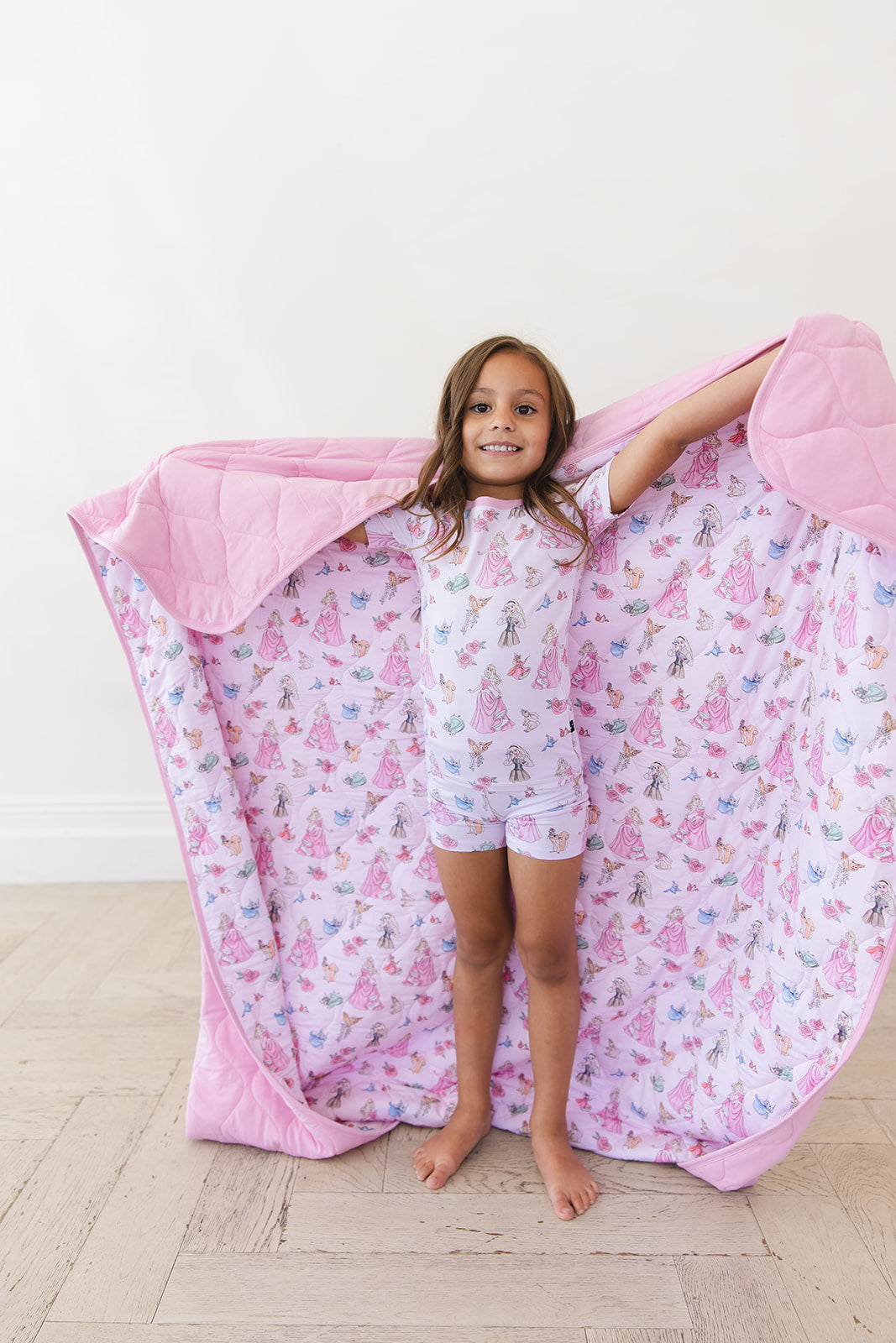 Rose - Biker Short Set