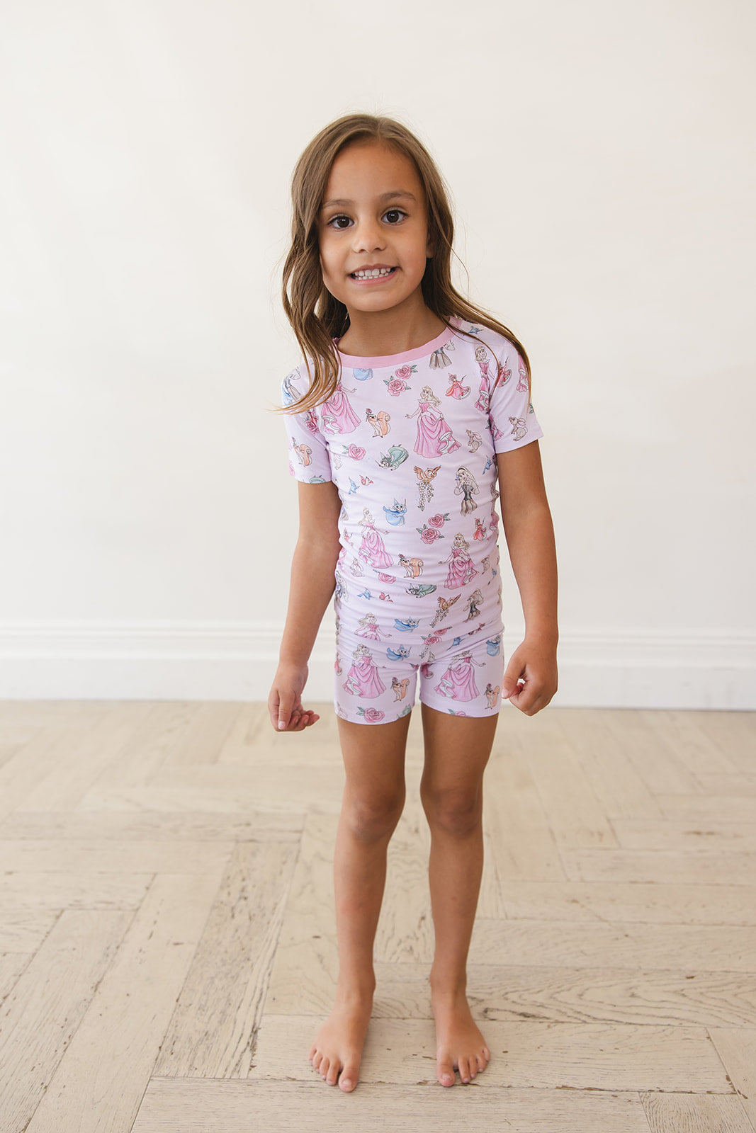 Rose - Biker Short Set