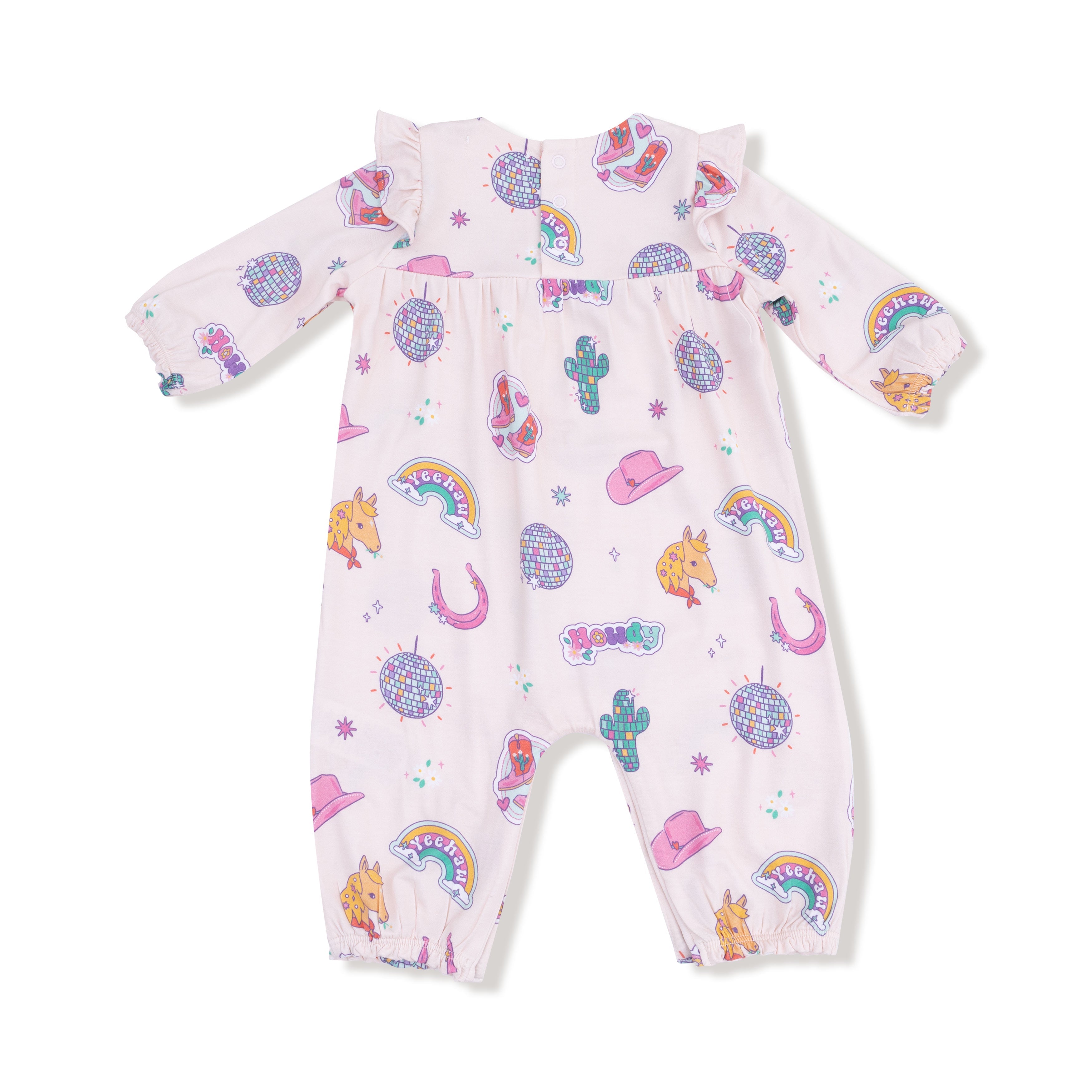 Ruffle Sleeve Romper