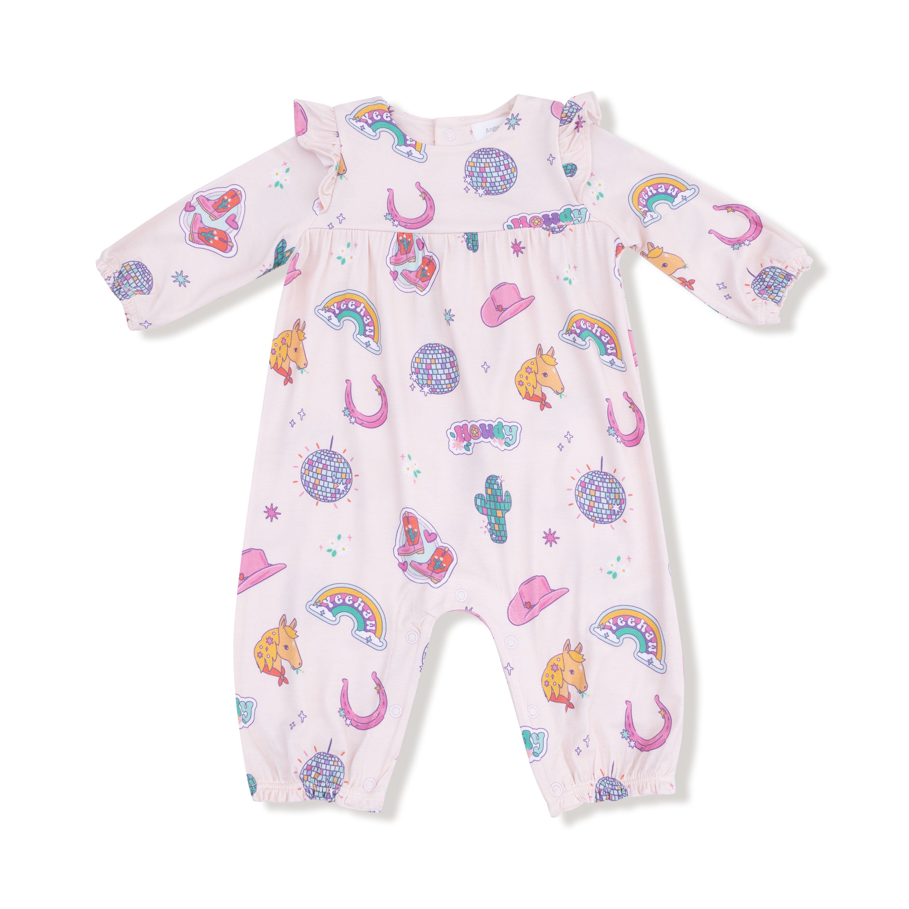 Ruffle Sleeve Romper