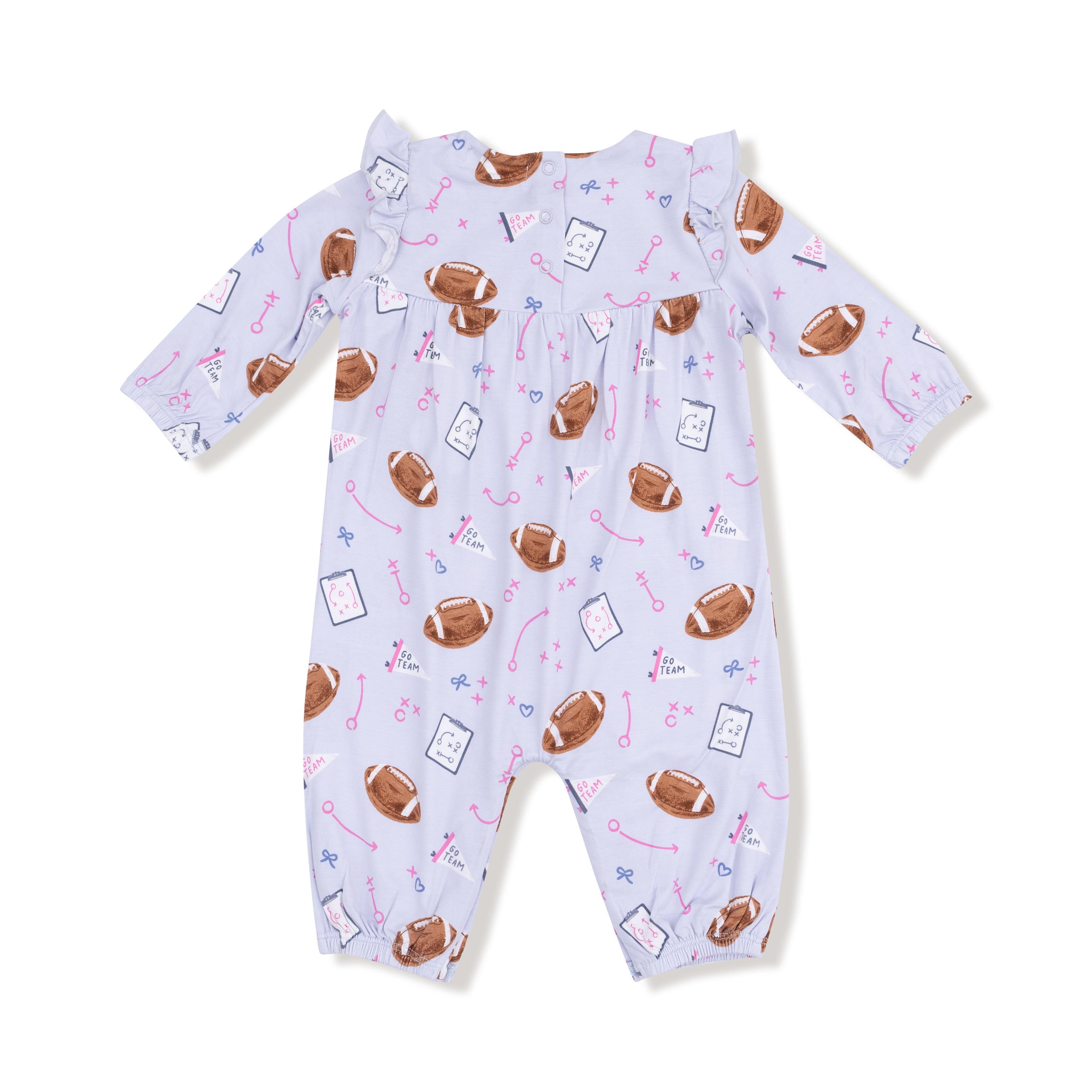 Ruffle Sleeve Romper