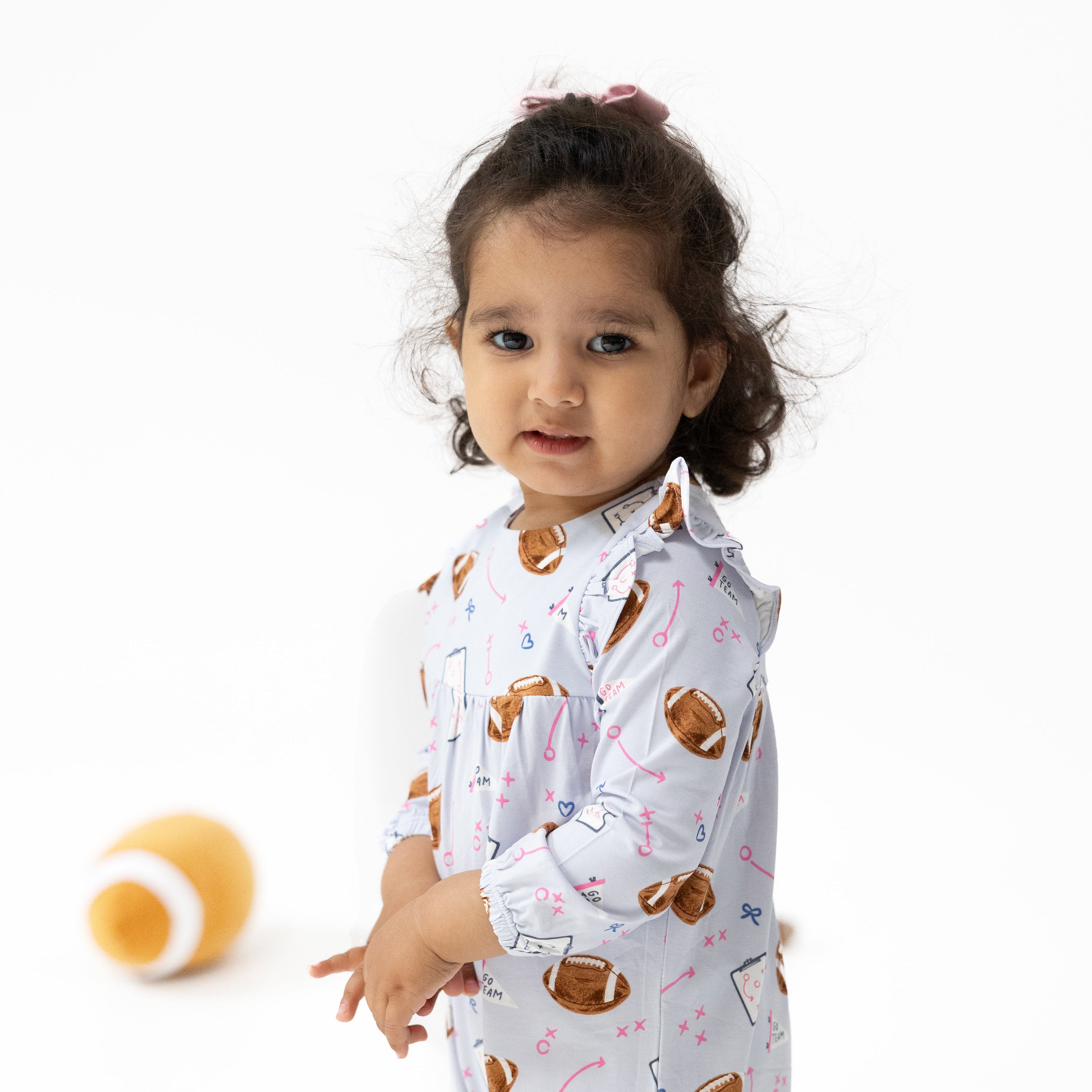 Ruffle Sleeve Romper