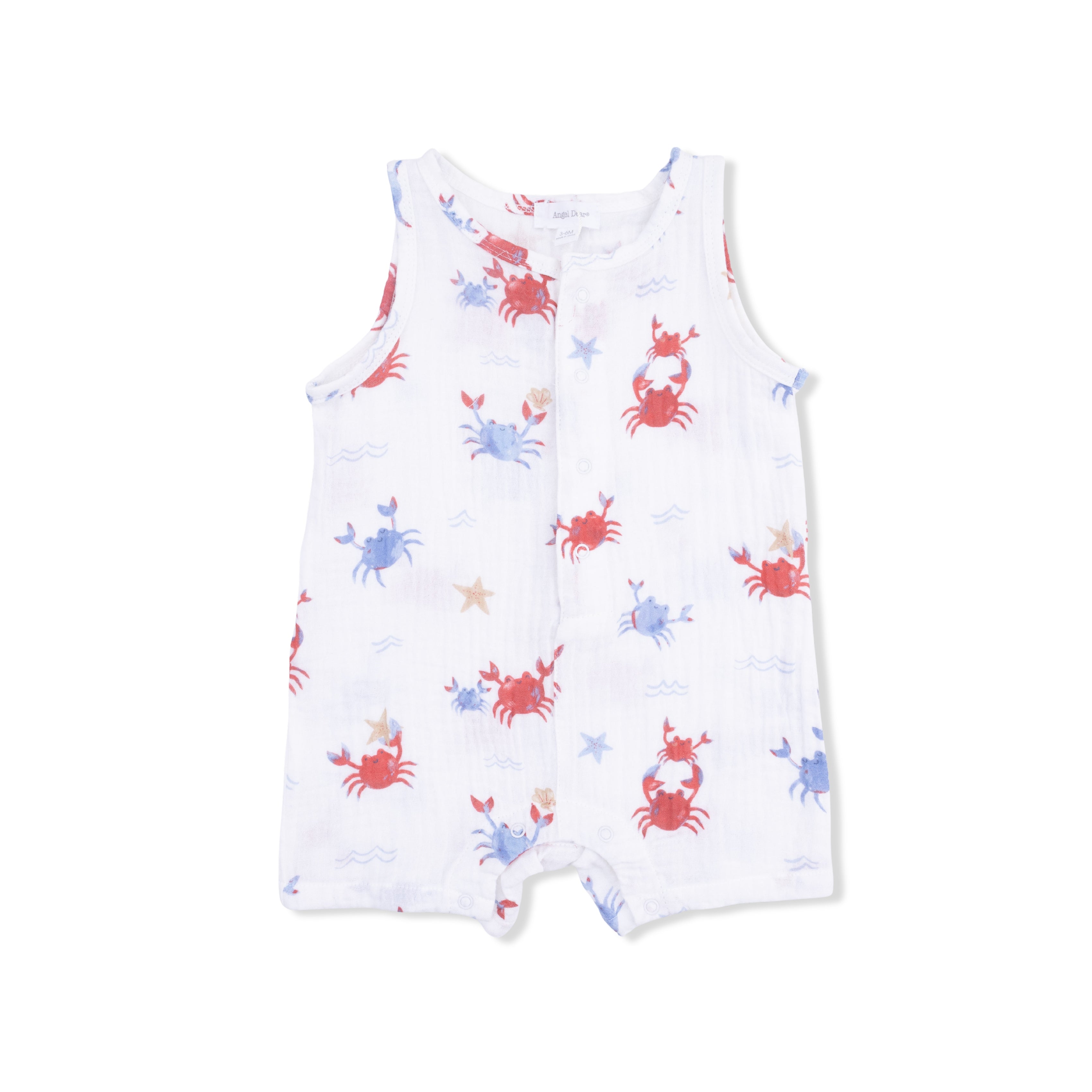 Crayon Crabs - Sleeveless Shortie Romper